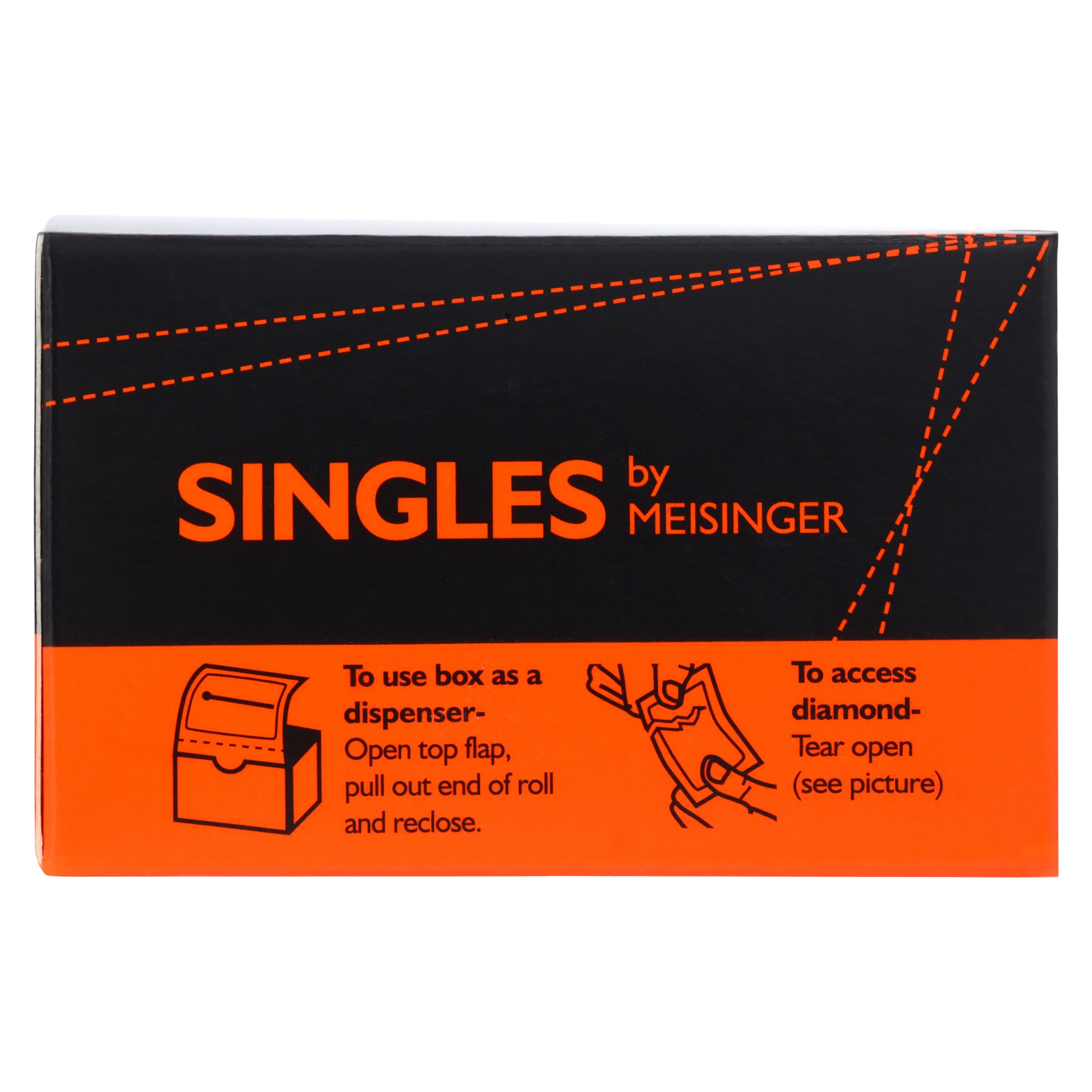 Meisinger SINGLES Diamond Bur, Friction Grip, Super Coarse, 0816.6CS, Sterile, 25/Package thumbnail 8