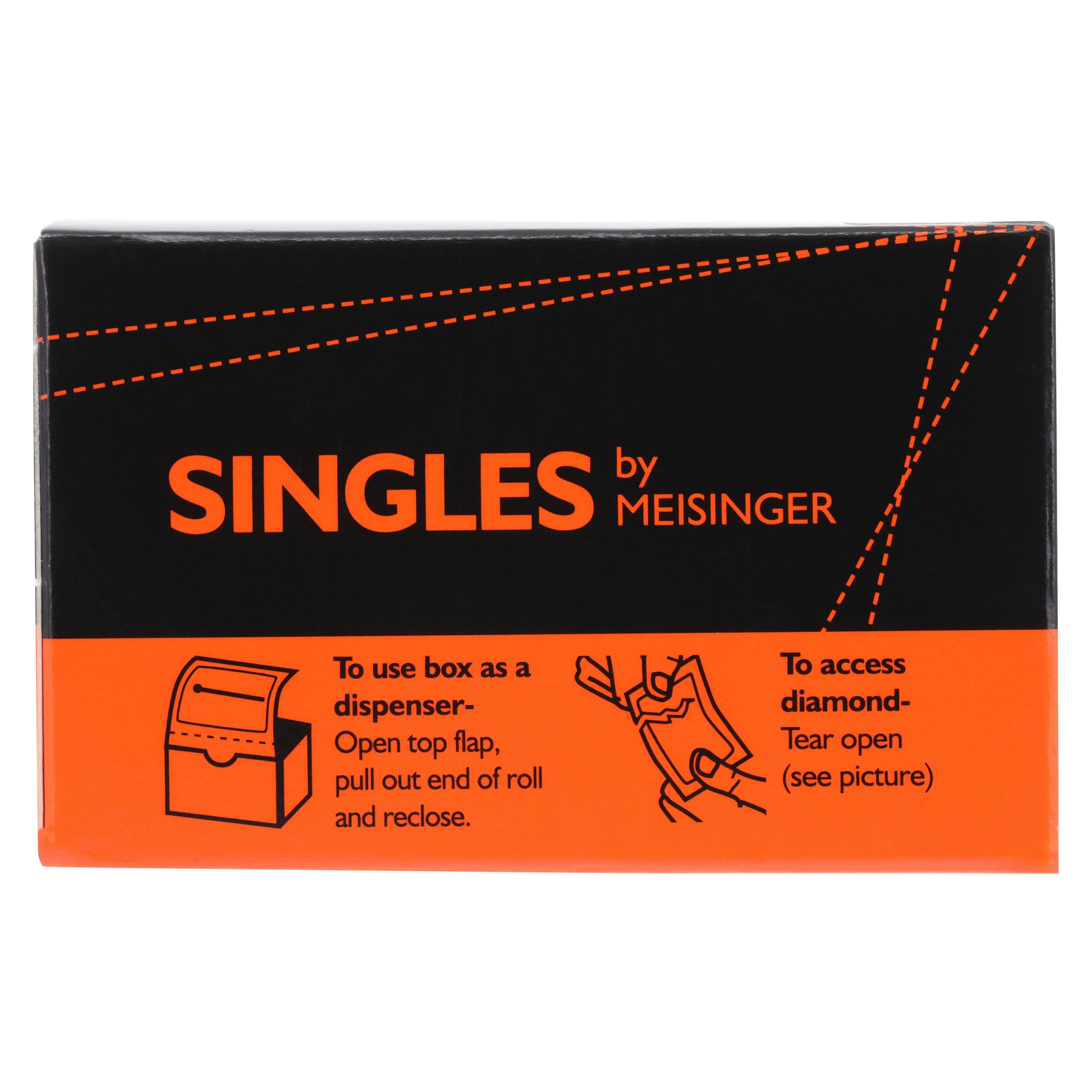 Meisinger Single-Use Sterile Diamond Bur, FG, Tapered Round End, #1116.10F, 1.6 mm, Fine, Red, 25/Pk thumbnail 8