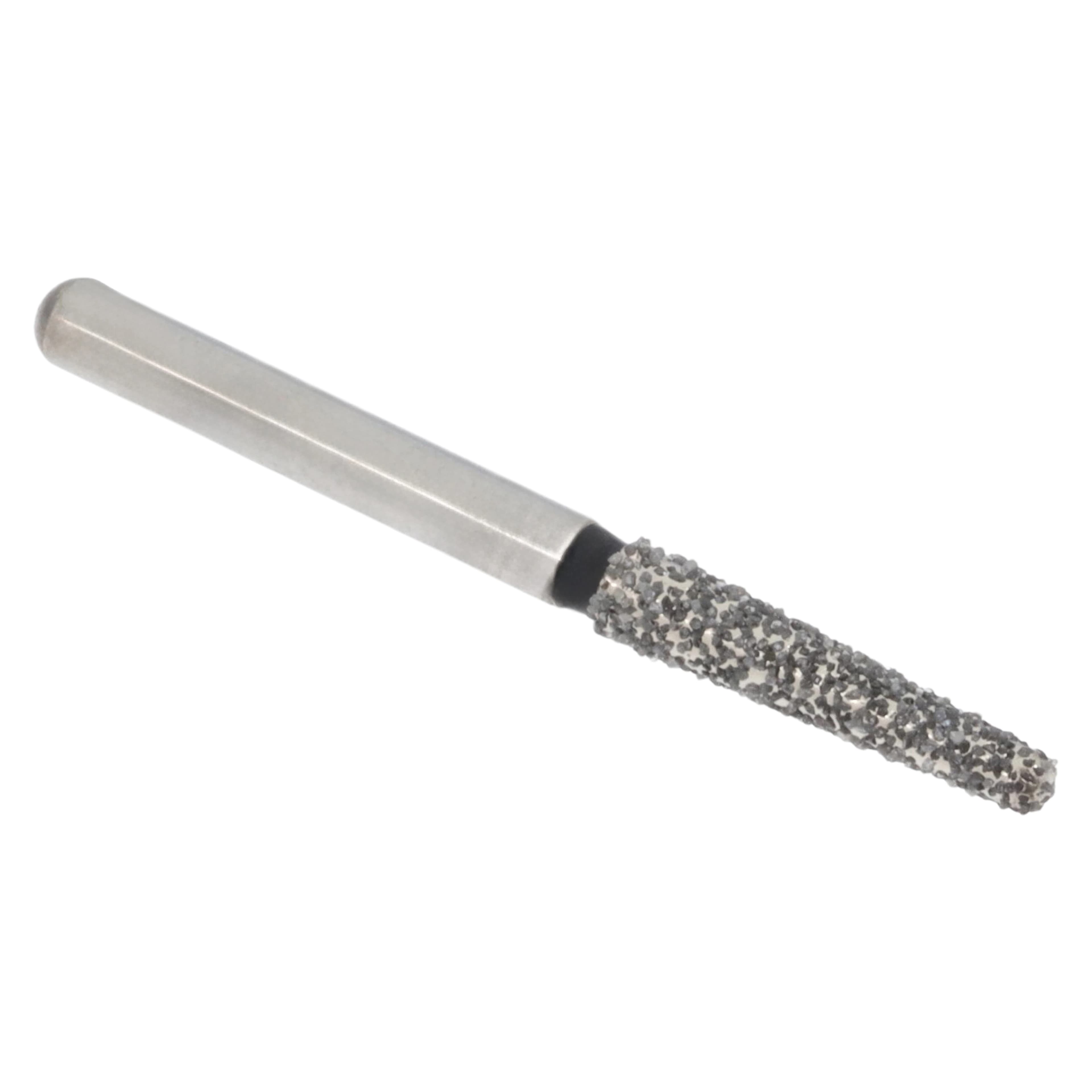 Meisinger Singles Disposable Diamond Bur, Friction Grip, Round End Taper, #1116.8C, 1.6 mm, Coarse, 25/Pk thumbnail 3