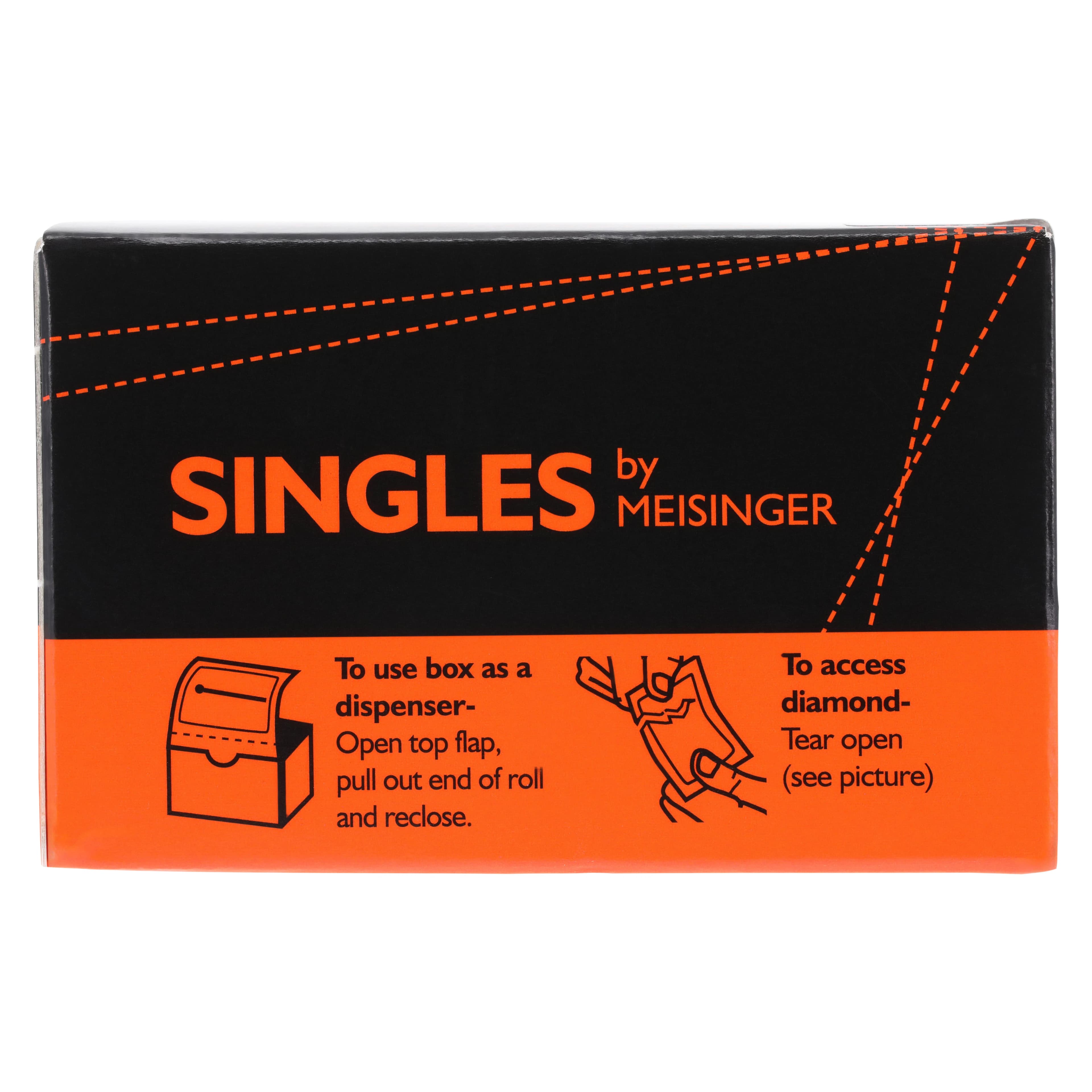 Meisinger Single-Use Sterile Diamond Burs, FG, Tapered Round End, #1116.8F, 1.6 mm, Fine, Red, 25/Pk thumbnail 7