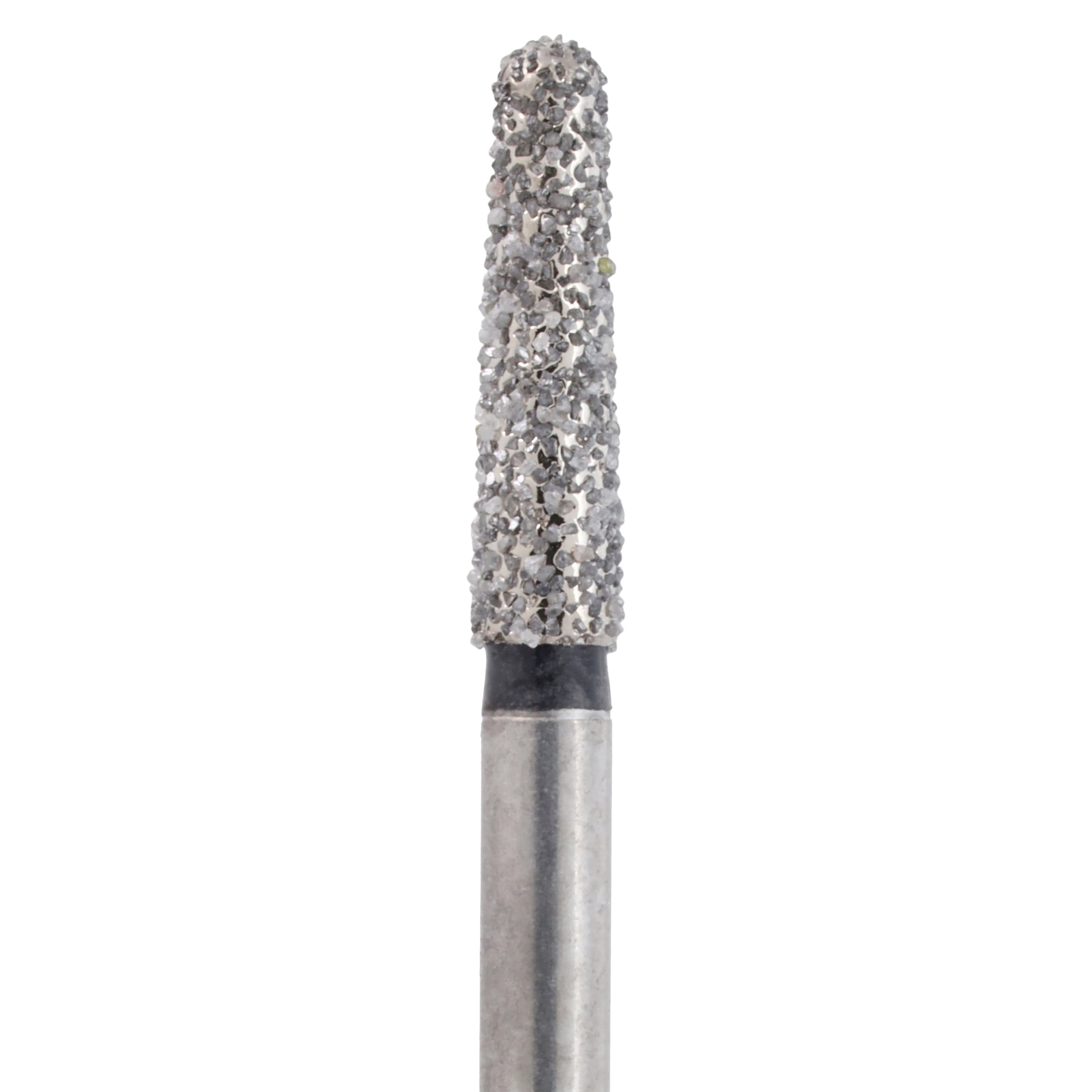 Meisinger Single-Use Sterile Diamond Bur, FG, Tapered Round End, #1118.7C, 1.8 mm Head, Coarse, 25/Pk thumbnail 2