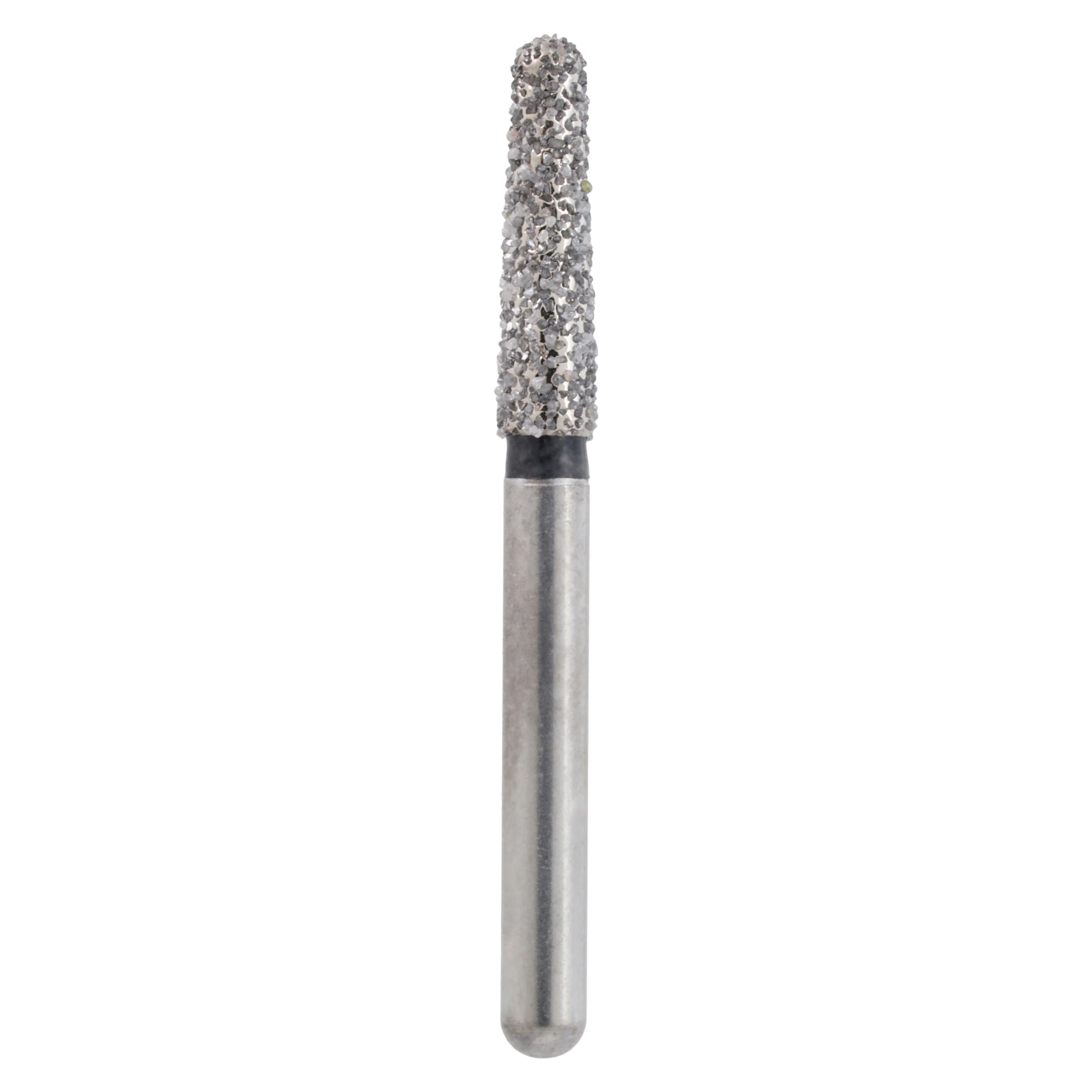 Meisinger Single-Use Sterile Diamond Bur, FG, Tapered Round End, #1118.7C, 1.8 mm Head, Coarse, 25/Pk - Meisinger Single-Use Sterile Diamond Burs, FG, Tapered Round End, # 1118.7C, 1.8 mm, Coarse, Green, 25/Pk - Image 1