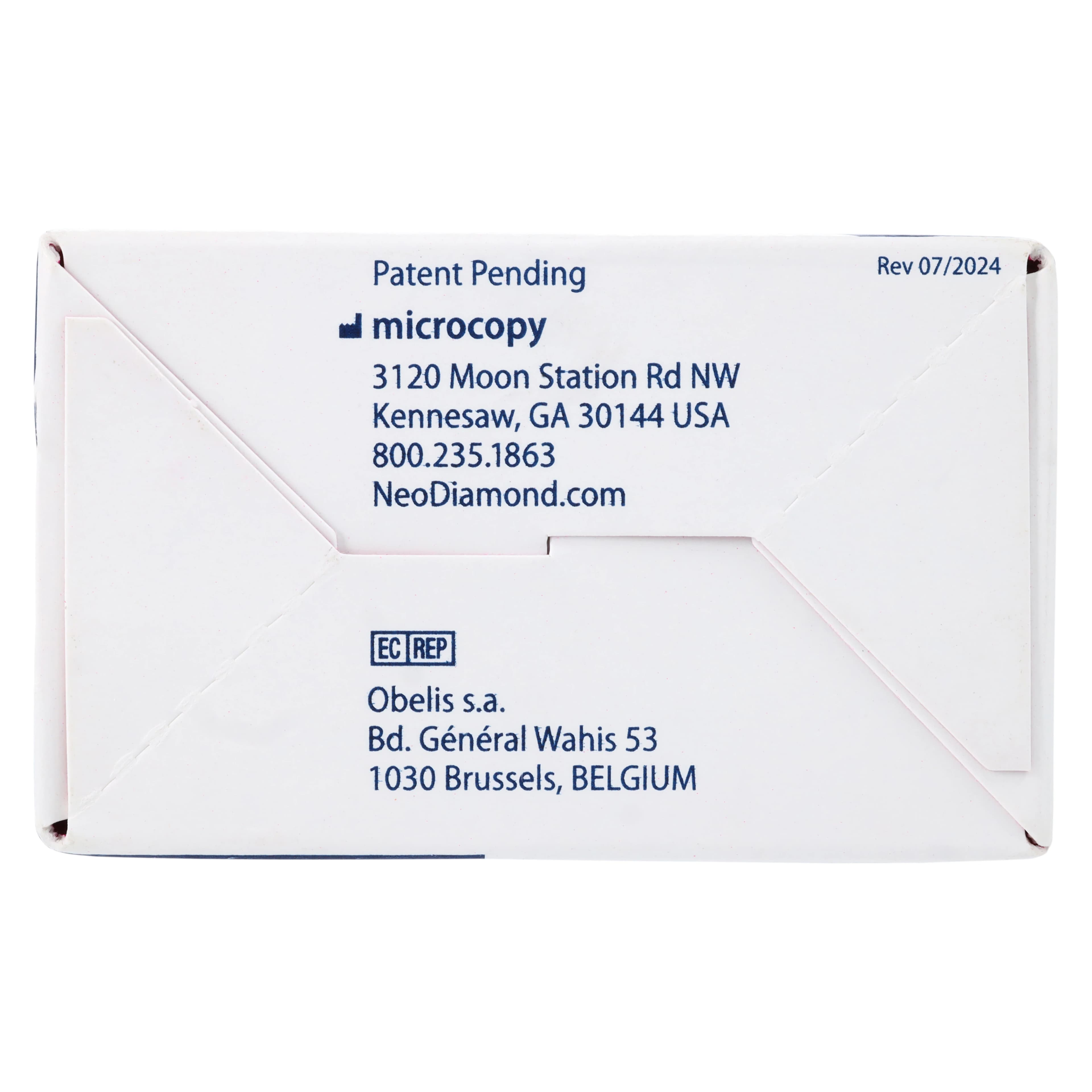 Meisinger Single-Use Sterile Diamond Bur, FG, Tapered Round End, #1118.7C, 1.8 mm Head, Coarse, 25/Pk thumbnail 8