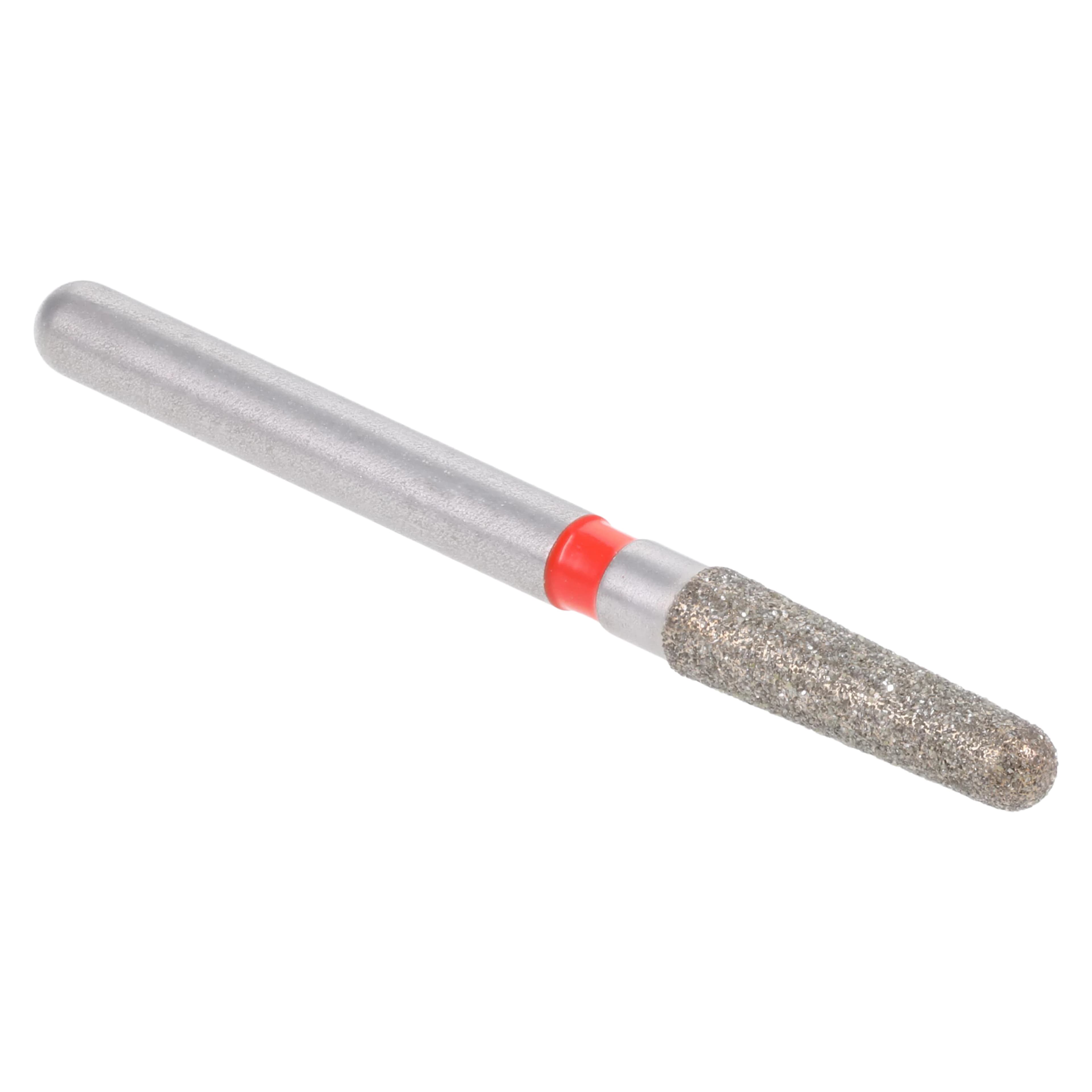 Meisinger Single-Use Sterile Diamond Burs, FG, Tapered Round End, #1118.7F, 1.8 mm, Fine, Red, 25/Pk thumbnail 3