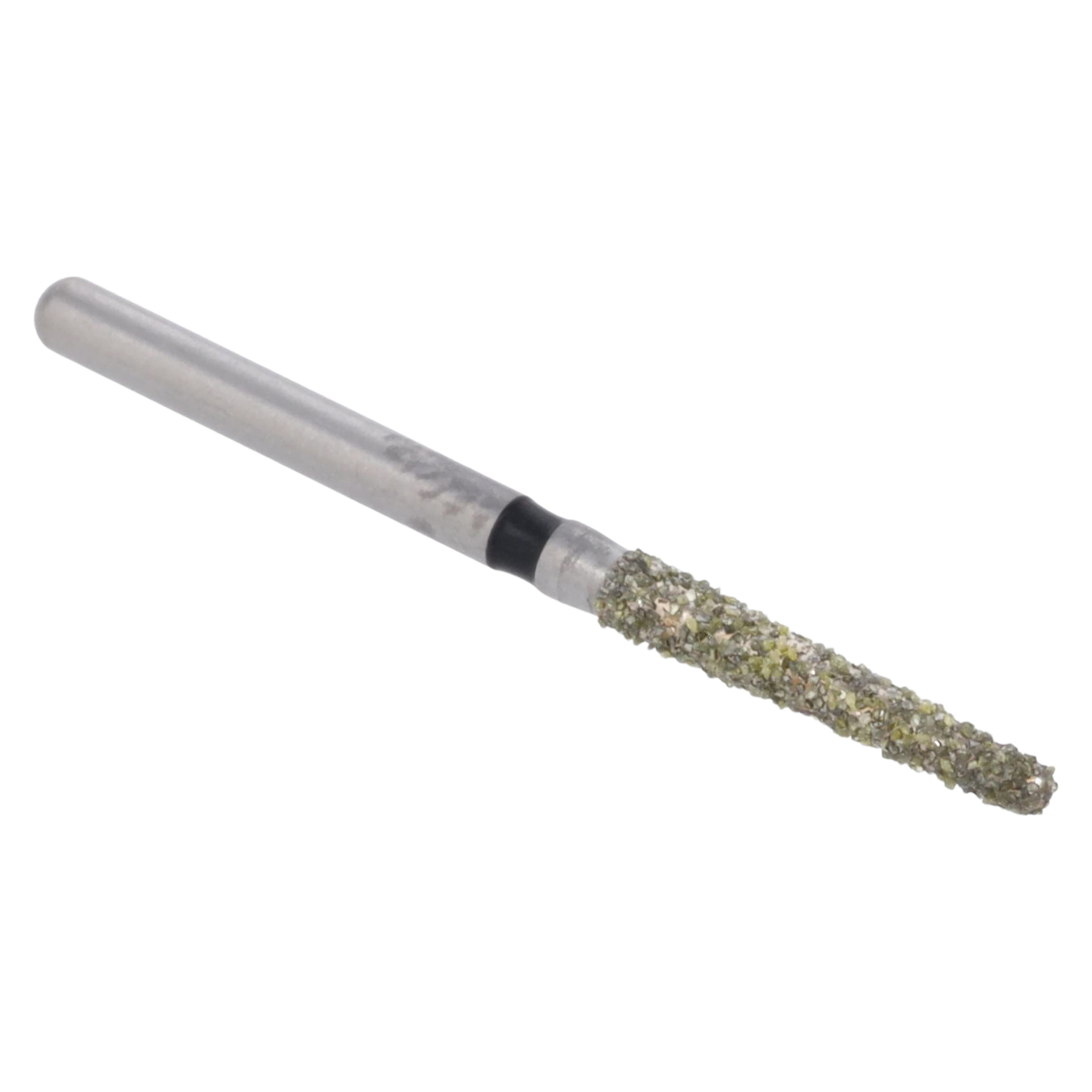 Meisinger Single-Use Sterile Diamond Bur, Friction Grip, Tapered Round End, #1118.9C, 1.8 mm Head Diameter, Super Coarse, Black, 25/Pk thumbnail 3