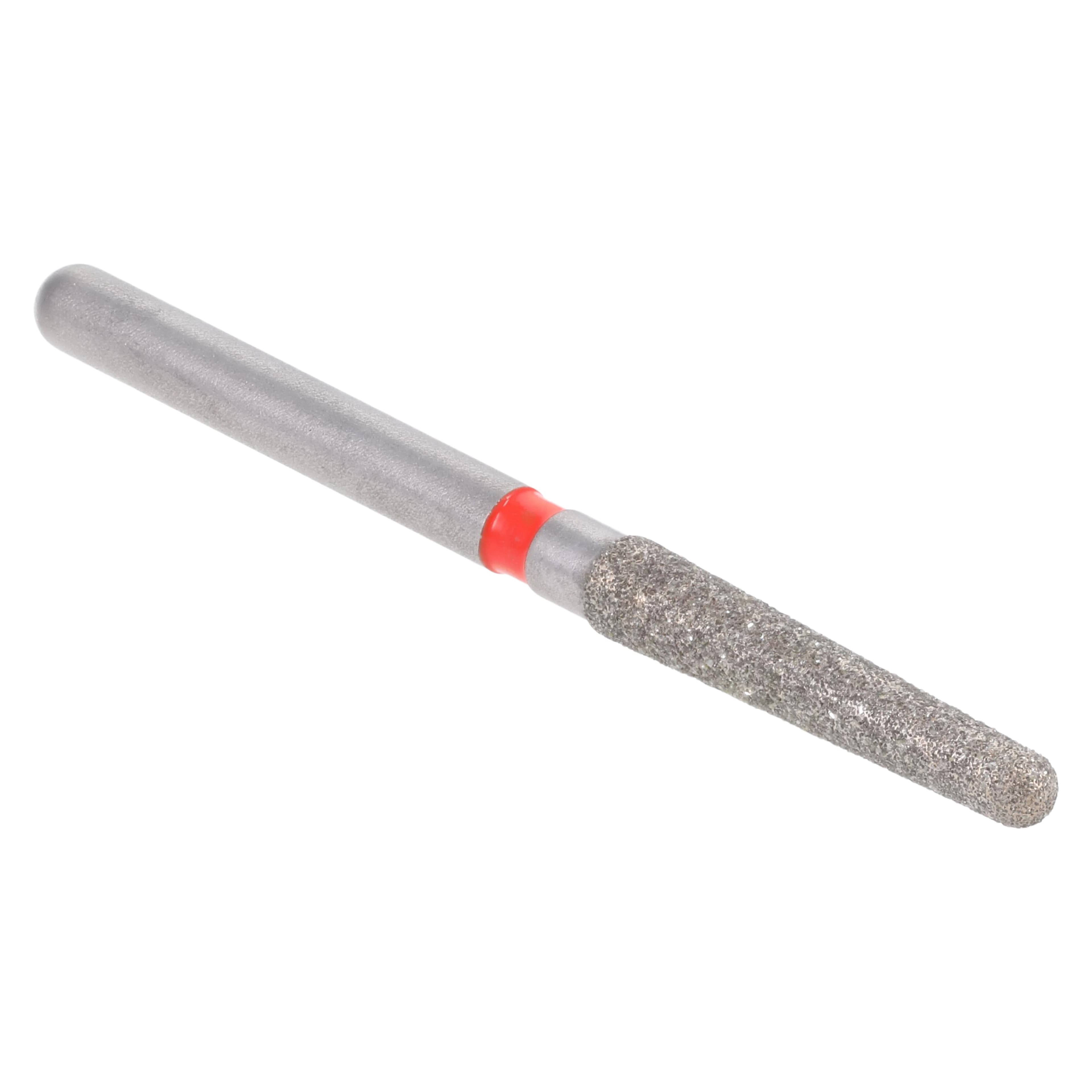 Meisinger Single-Use Sterile Diamond Bur, Friction Grip, Tapered Round End, Fine, Red, 1.8 mm, 25/Pk, 1118.9F thumbnail 3