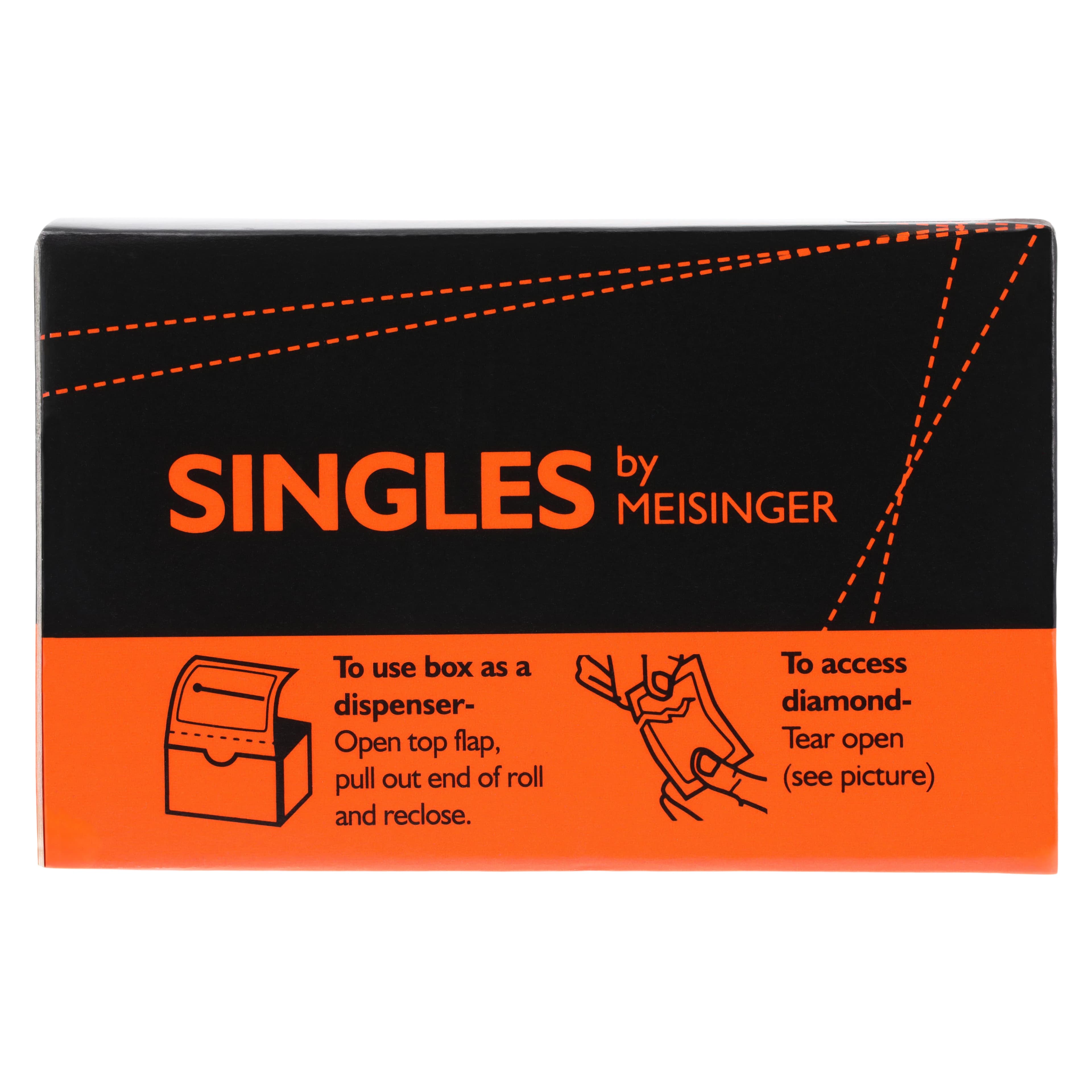 Meisinger Single-Use Sterile Diamond Burs, FG, Egg, #1900M, 2.3 mm, Medium, Blue, 25/Pk thumbnail 8
