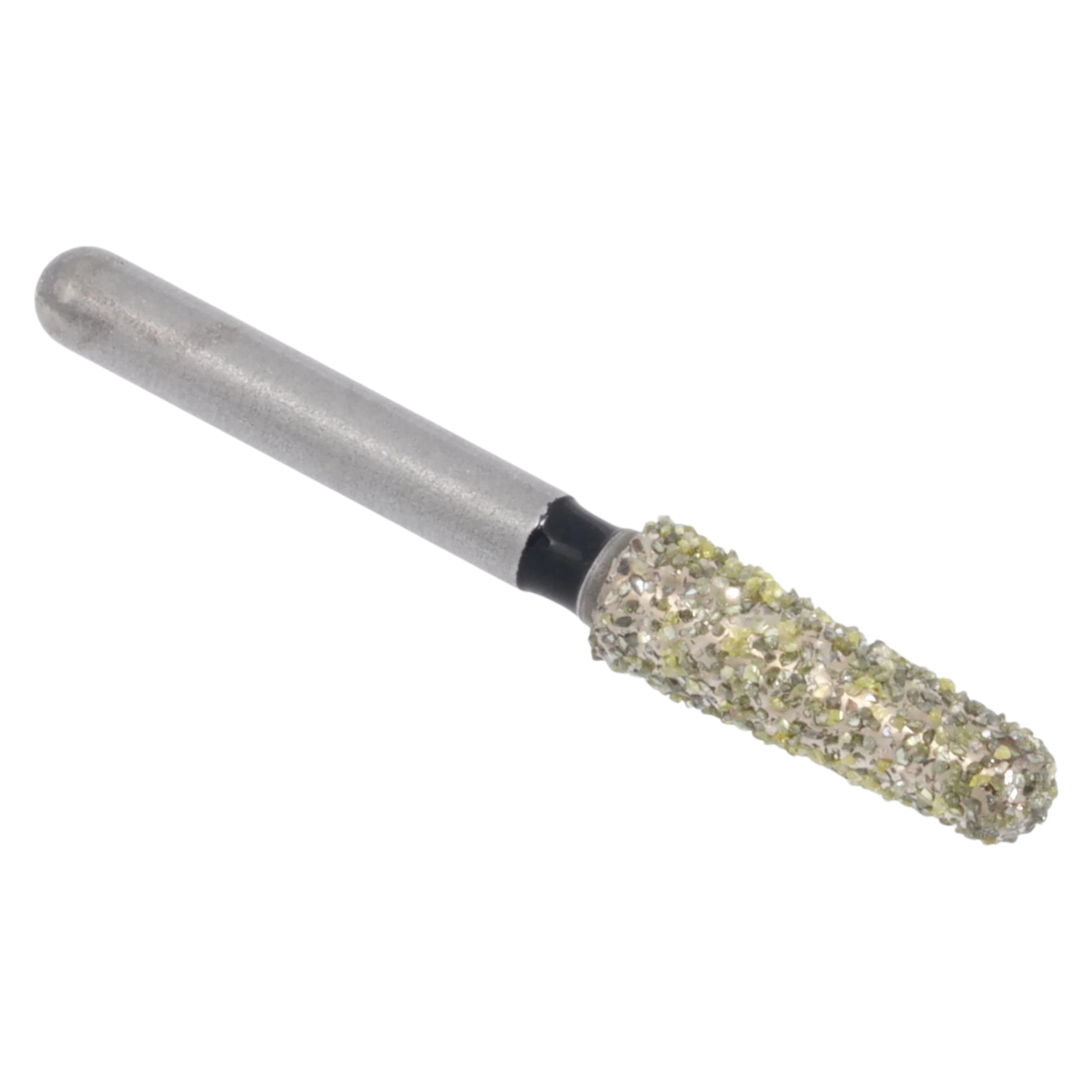 Meisinger SINGLES Diamond Bur, Friction Grip Short Shank, Coarse Round End Taper 2424CS, 25/Package thumbnail 4