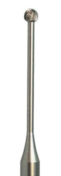 Meisinger Muller Bur, 18 mm Length, 1.6 mm Head Size, #3 (191R-160), Right Angle Latch, 10/Pk - Muller bur, 18 mm length, 1.6 mm headsize, # 3, 10/Pk - Image 1