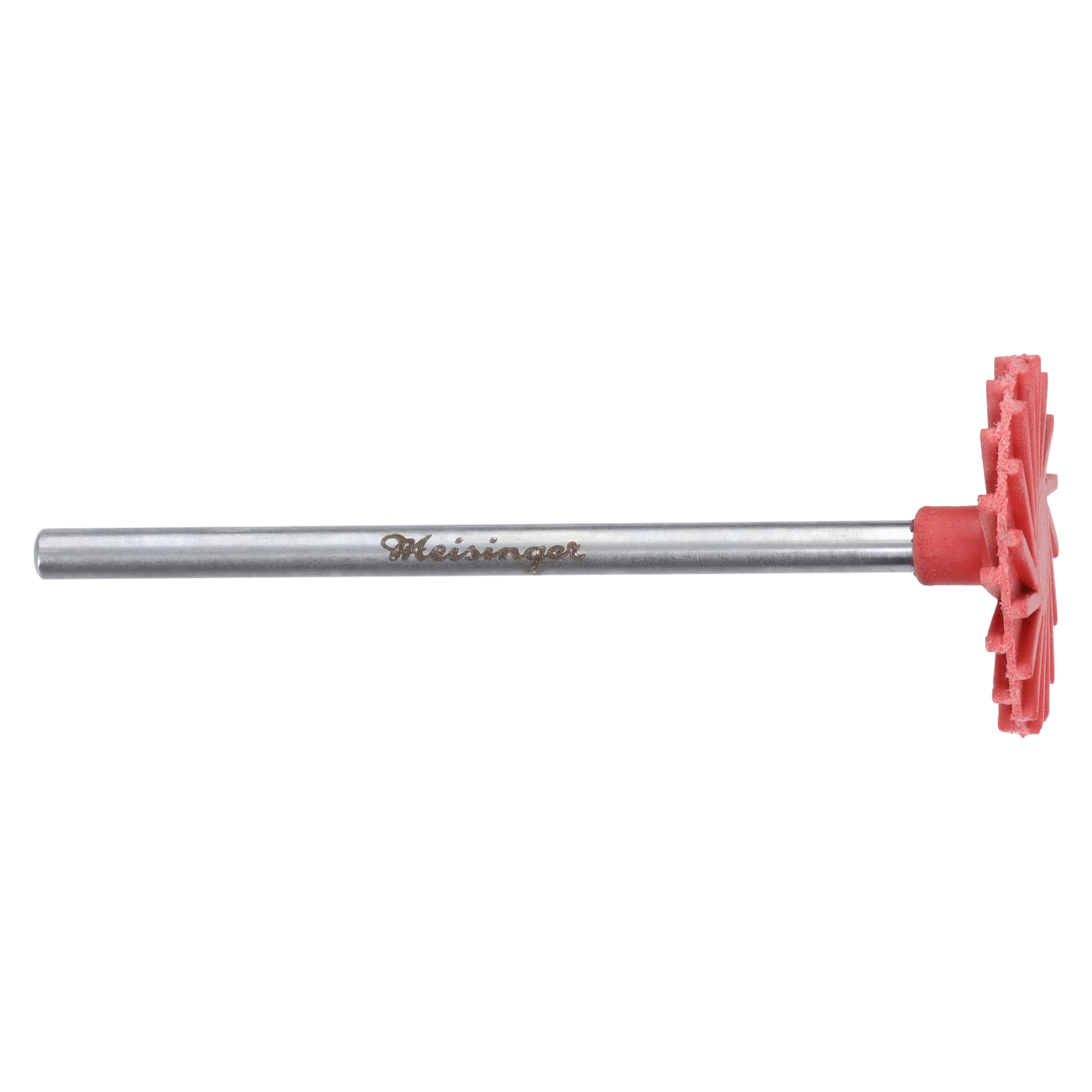 Meisinger LUSTER Twist Porcelain Polisher, Fine (Pink), 17 mm, HP Shank, 2/Pkg, 9771F-170-HP - Twist Porcelain Polisher 17mm Fine Pink HP - Image 1