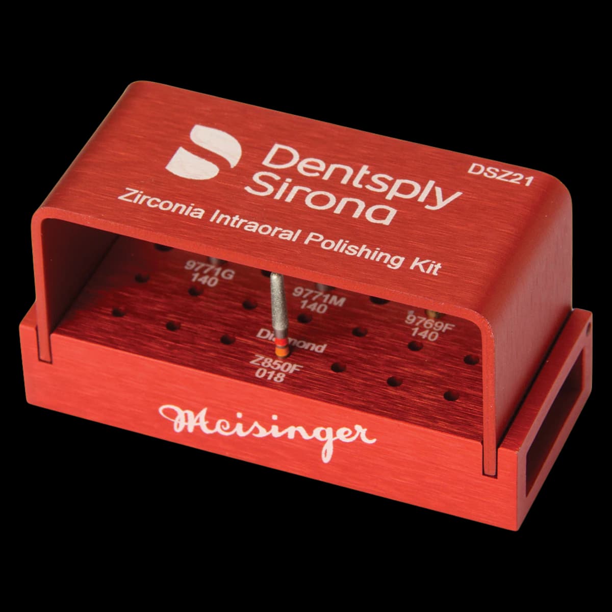 Meisinger Zirconia Finishing and Polishing Intraoral Kit, DSZ21, According to Dentsply Sirona thumbnail 2