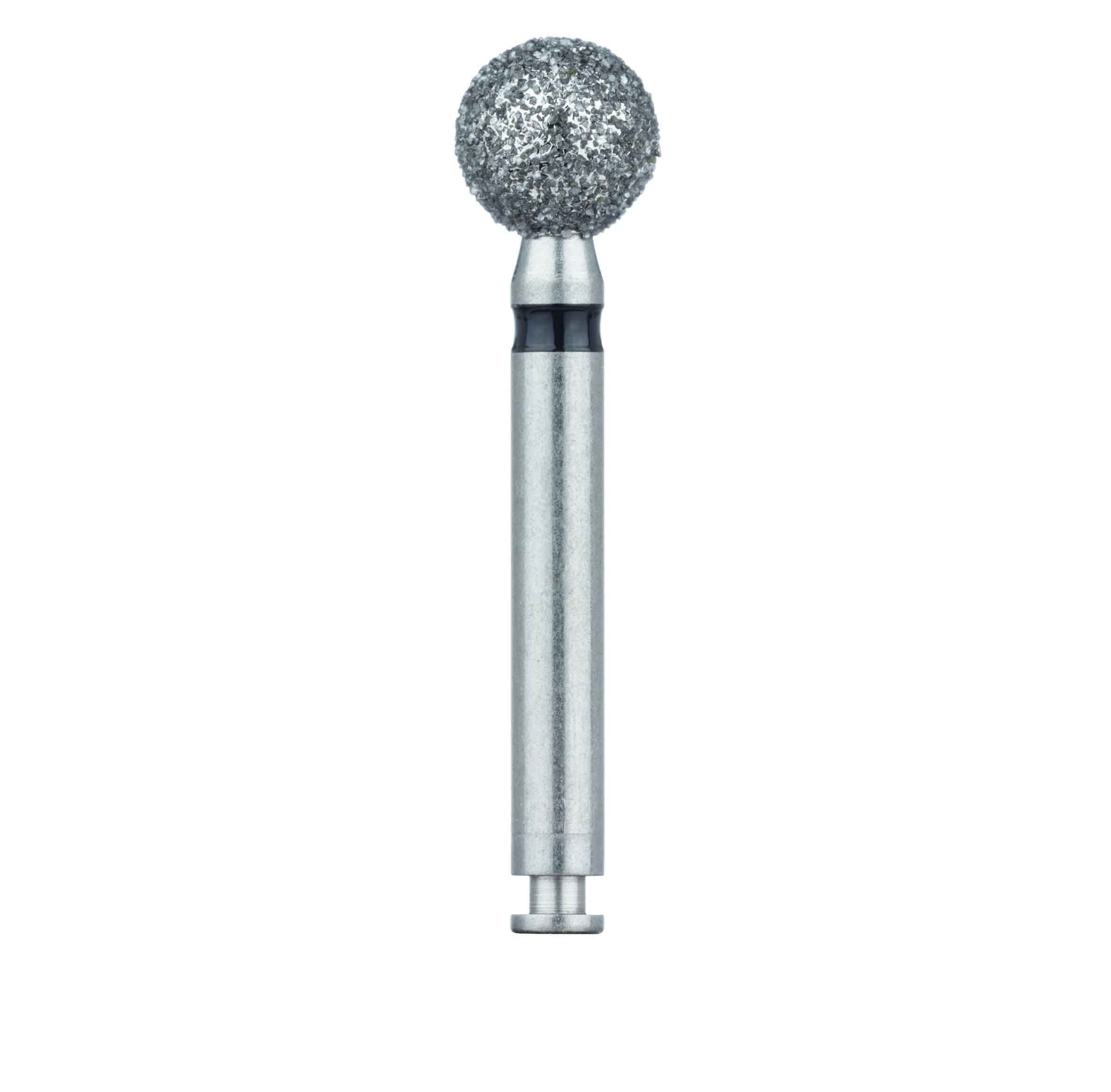 Meisinger 801H-050-RA Super-Coarse Diamond Bur, Round 5.0mm, Right Angle, 2/Pk thumbnail 2