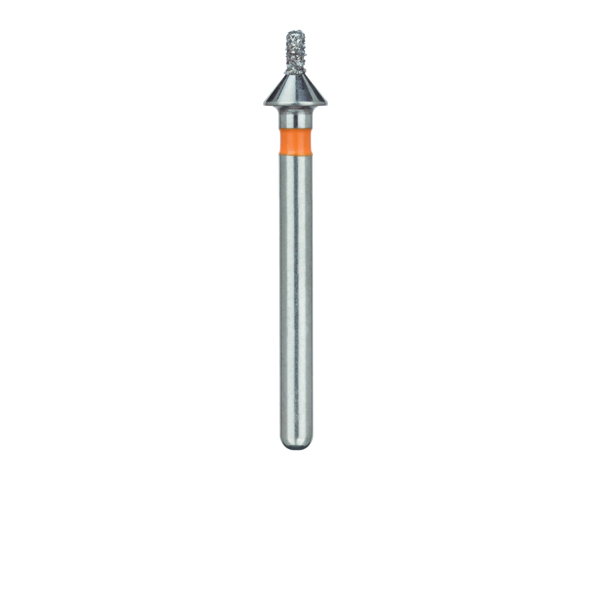 Meisinger FG Occlusal Reduction Diamond Bur, Coarse, Orange, 0.9mm Head, 1.8mm Depth, 828O-009-FG, Pack of 5 thumbnail 2