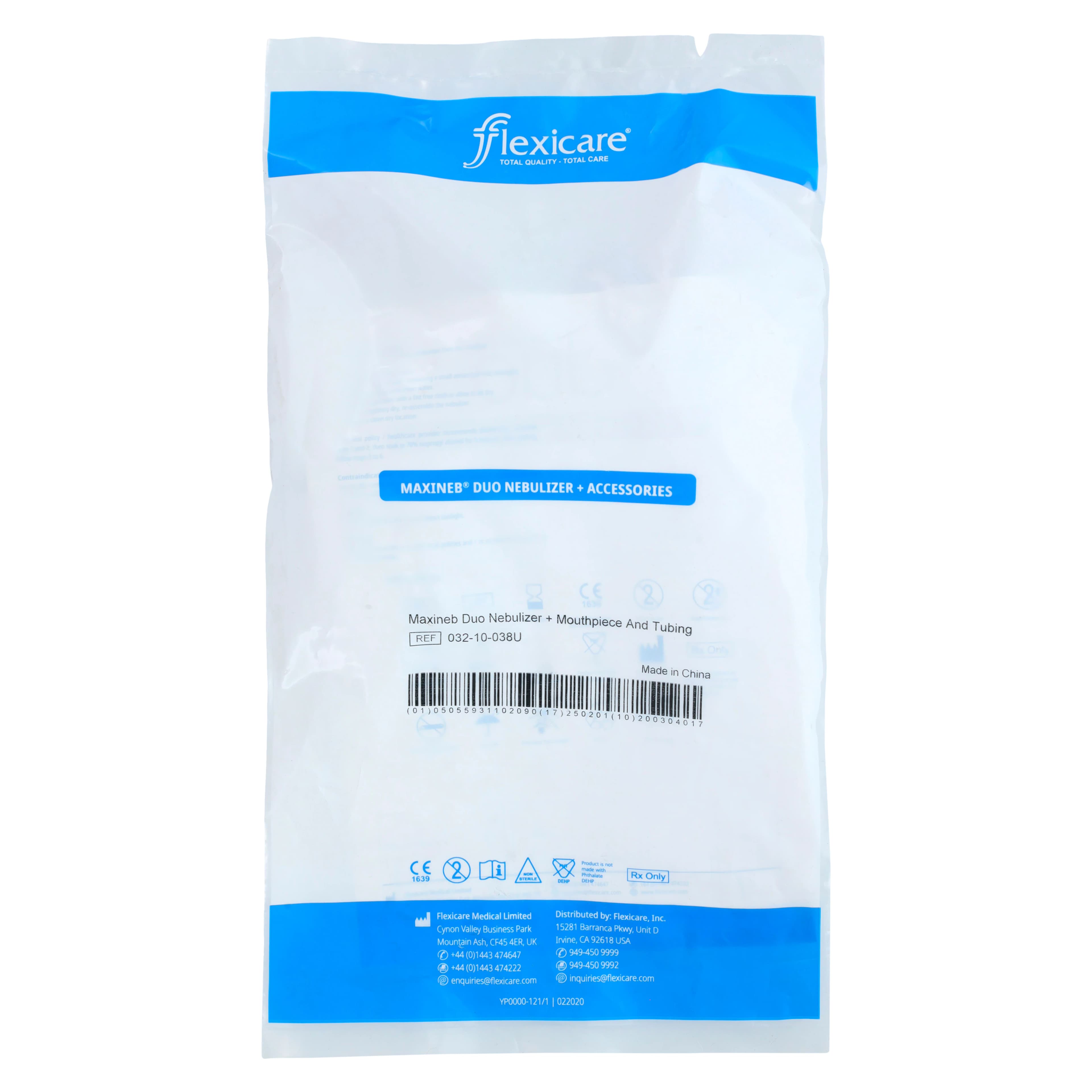 Flexicare MaxiNeb Duo Nebulizer, Continuous Dual Mode, with Tubing, Each thumbnail 5