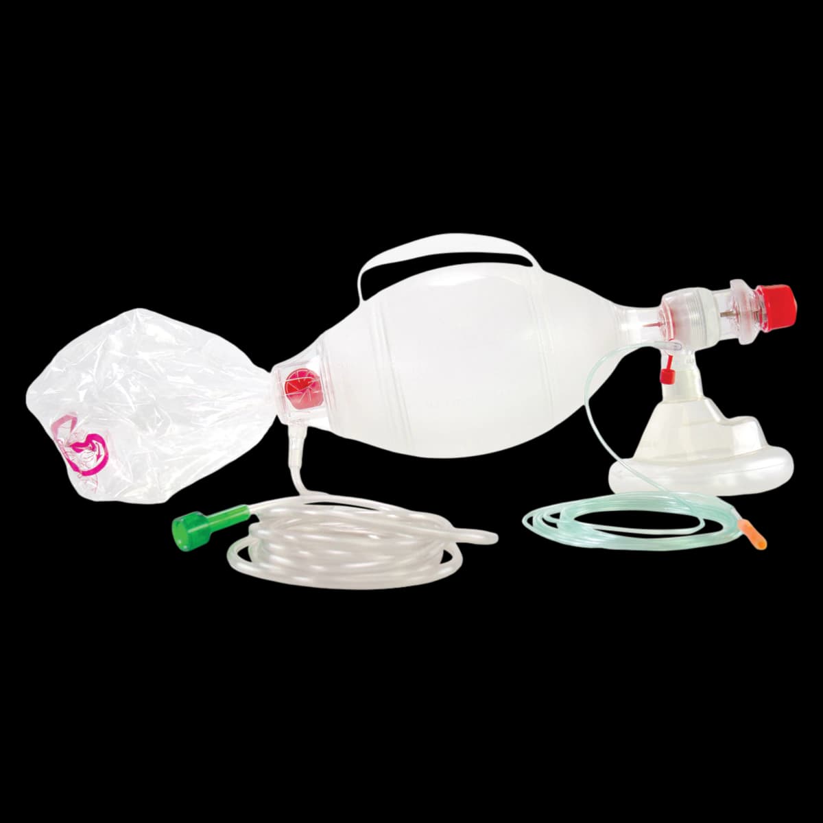 Ambu SPUR II Adult Disposable Bag Valve Mask Resuscitator with EtCO2, Each - Spur Resus Adult w/EtCO2 - Image 1