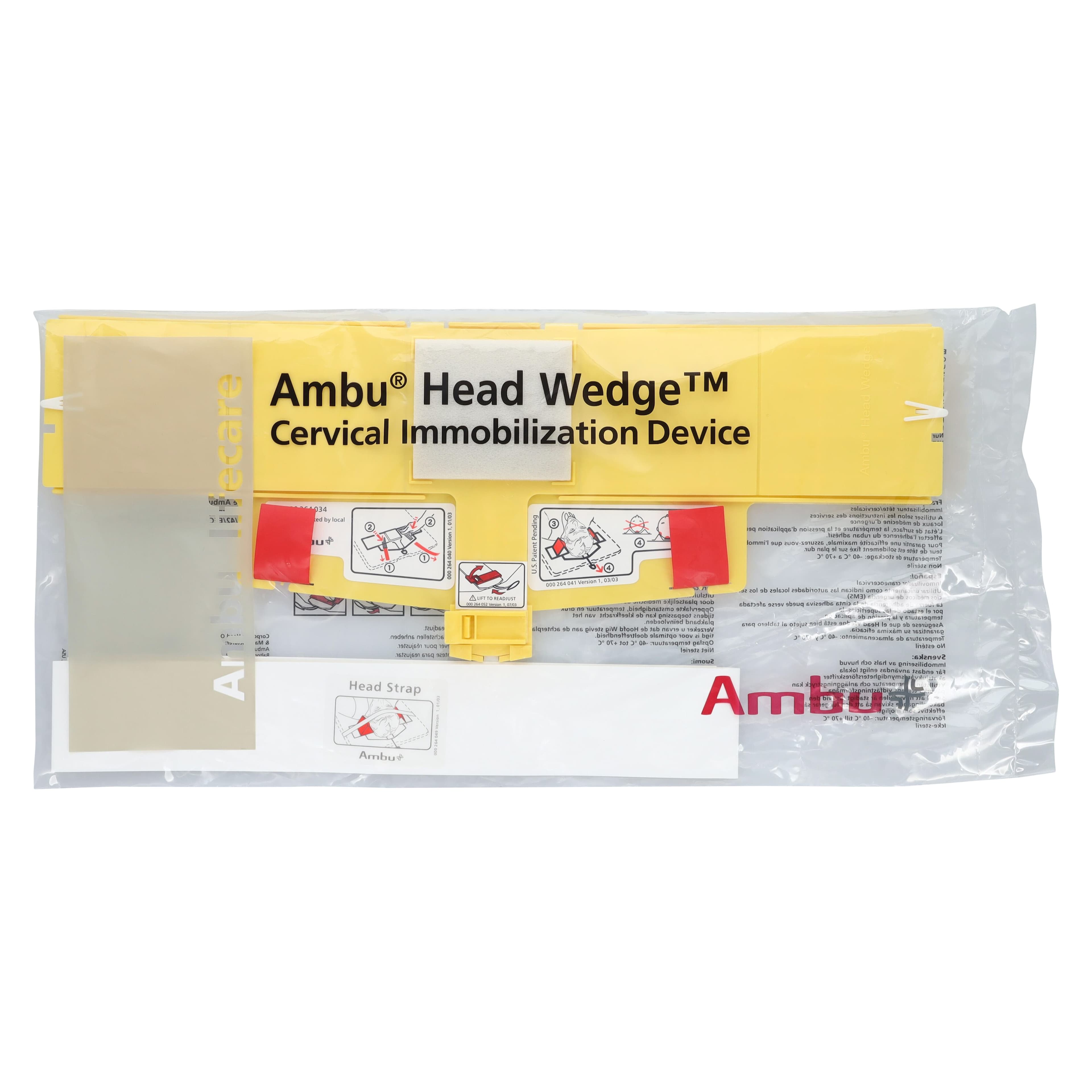 Ambu MiniPerfit Ace Extrication Collar, Pediatric, One Size, Polyethylene, 44x18x1.5cm thumbnail 3