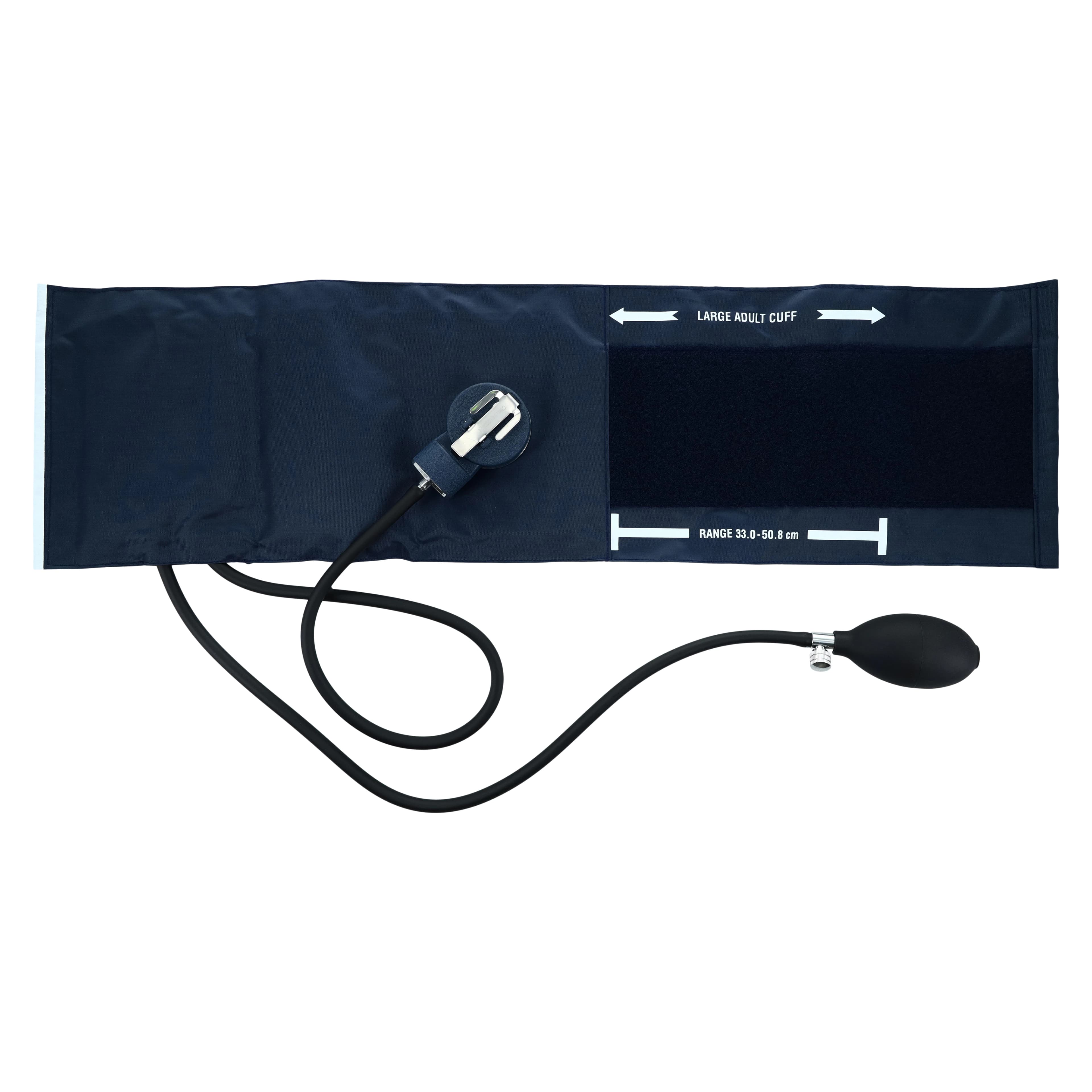 Veridian Healthcare Blood Pressure Cuff, Large Adult, Blue thumbnail 3