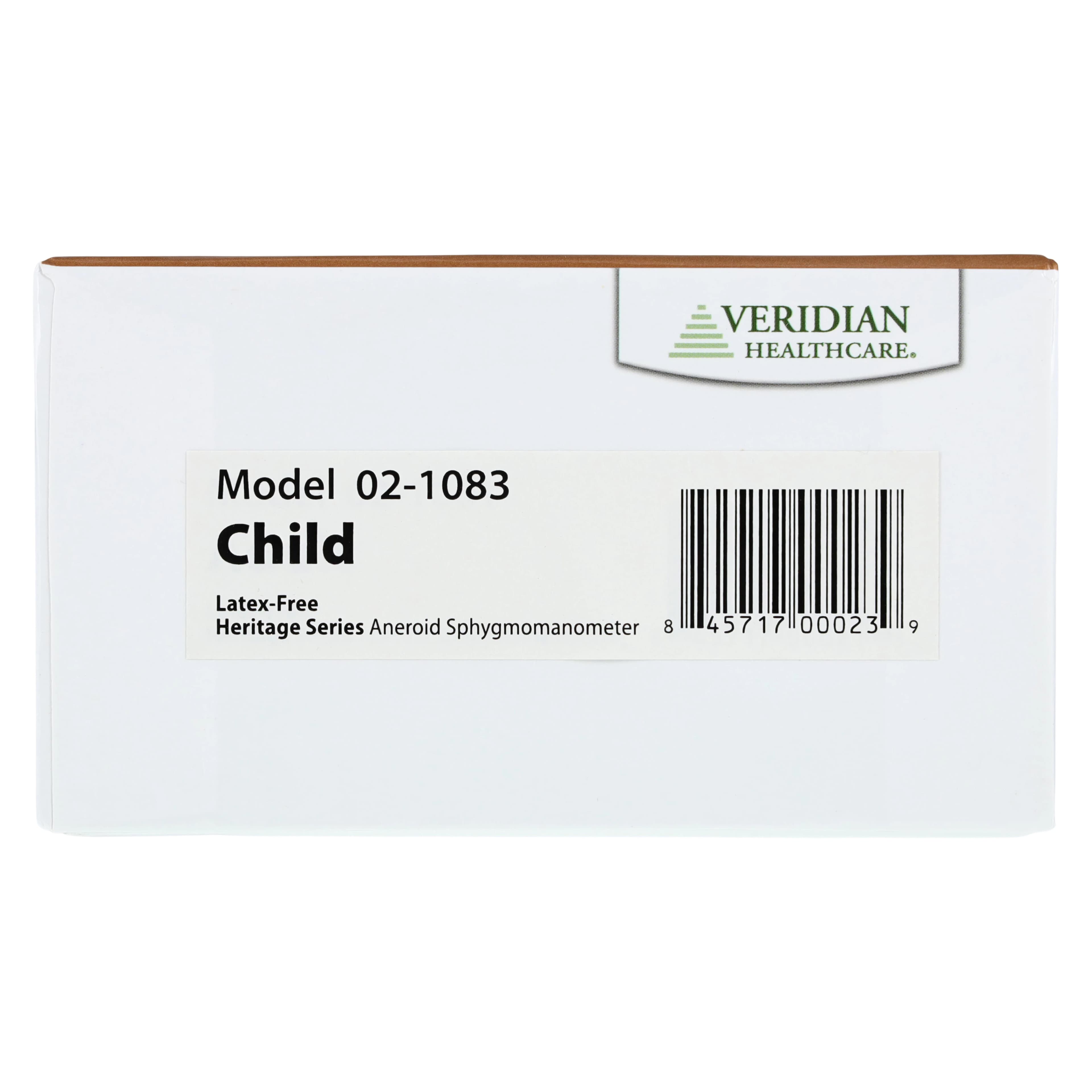 Veridian Healthcare Child Blood Pressure Cuff, Blue, Latex-Free, Each thumbnail 8