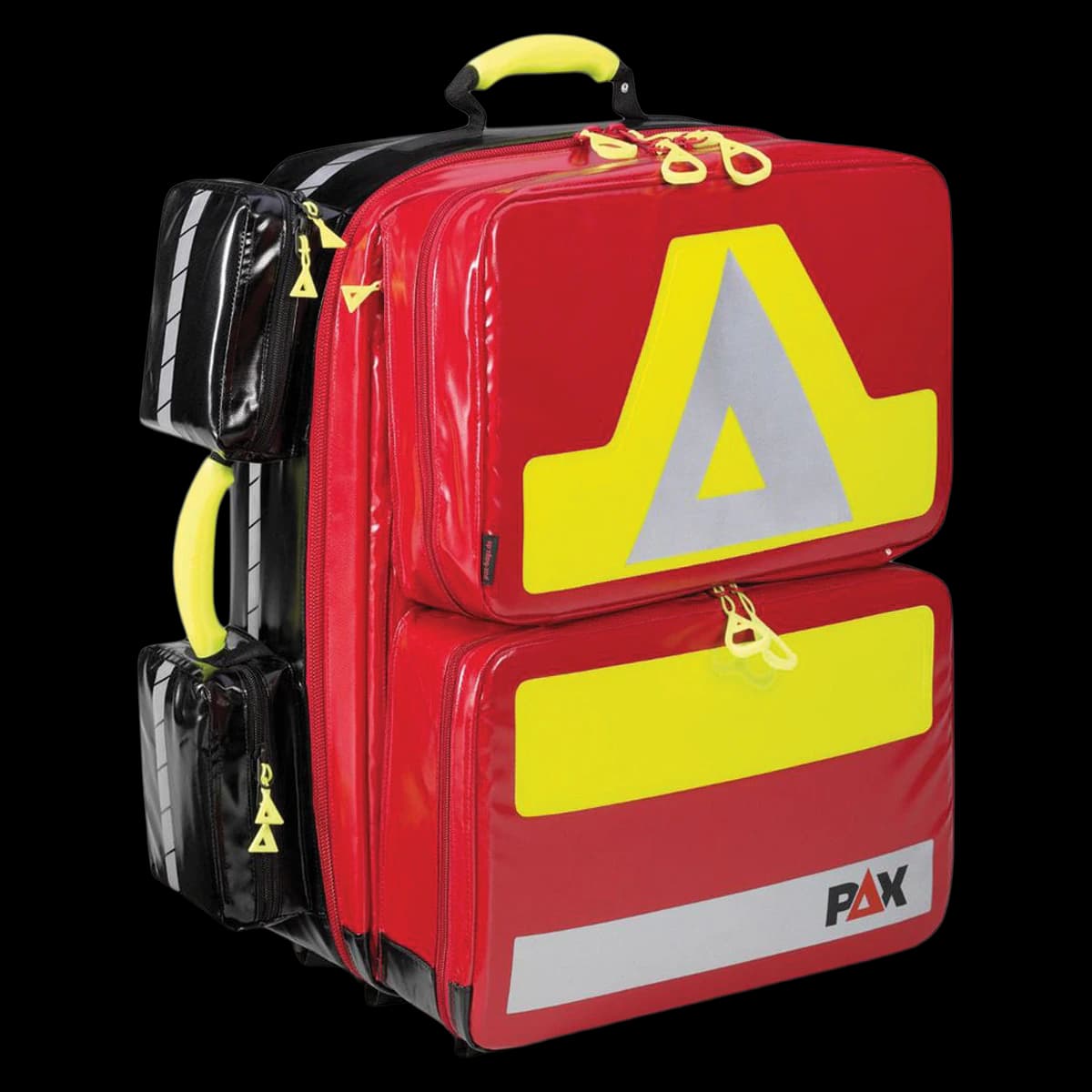 Pax USA Backpak Koup Backpack, Red, Zipper Closure, Adjustable Shoulder Straps - Backpak PAX Koup L ST FT2 - Image 1