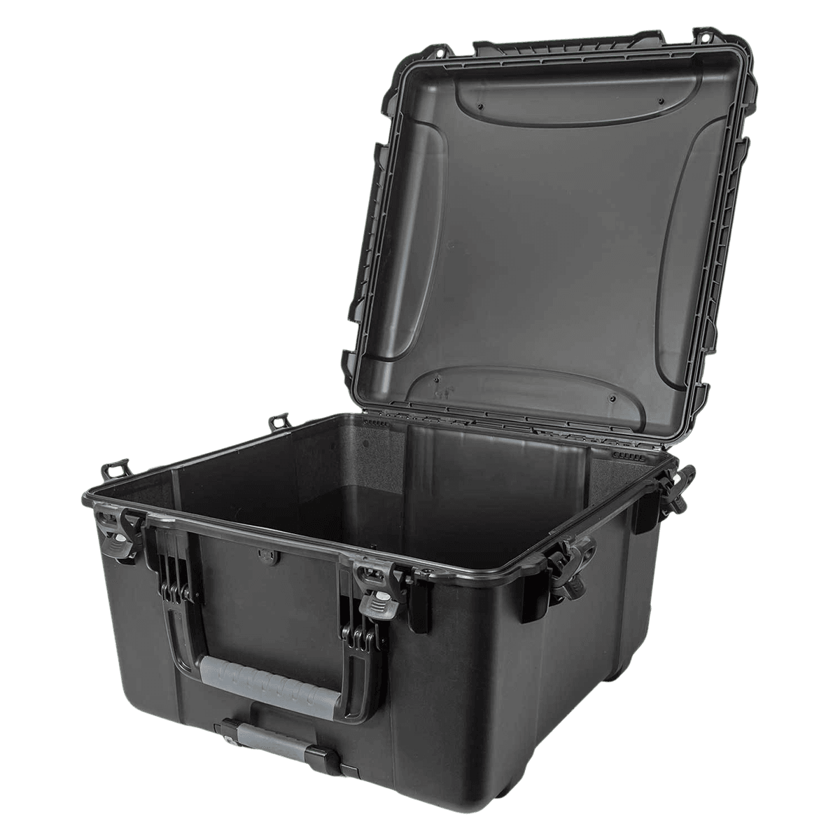 Nanuk 970 Hard Case, Black, 24" x 24" x 14.2", Carry Handle - Nanuk 970 Case Only Blk - Image 1