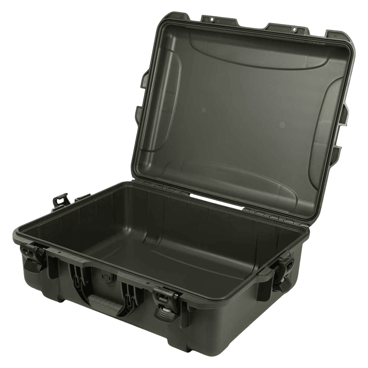 Nanuk 945 Hard Case, Olive, 25.1 x 19.9 x 8.8 in, Carry Handle - Nanuk 945 Case Only Olv - Image 1
