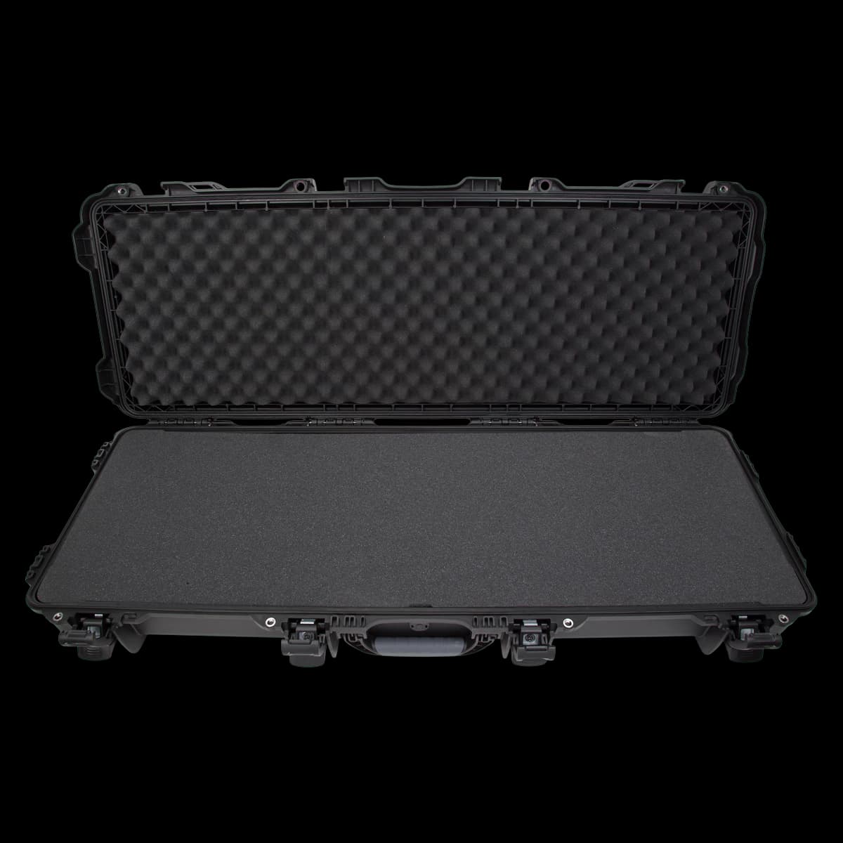 Nanuk 990 Hard Case with Foam, Black, 47.1 x 17.3 x 6.6 in, Carry Handle - Nanuk 990 Case w/Foam Blk - Image 1