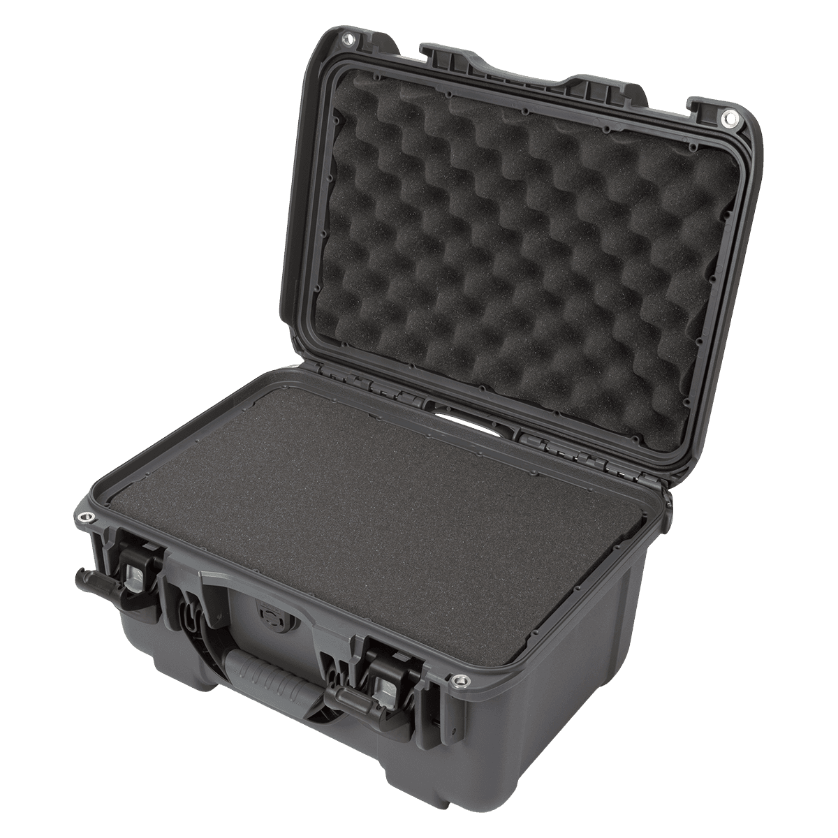 Nanuk 918 Waterproof Hard Case with Customizable Foam, Graphite - Nanuk 918 w/Foam Graphite - Image 1