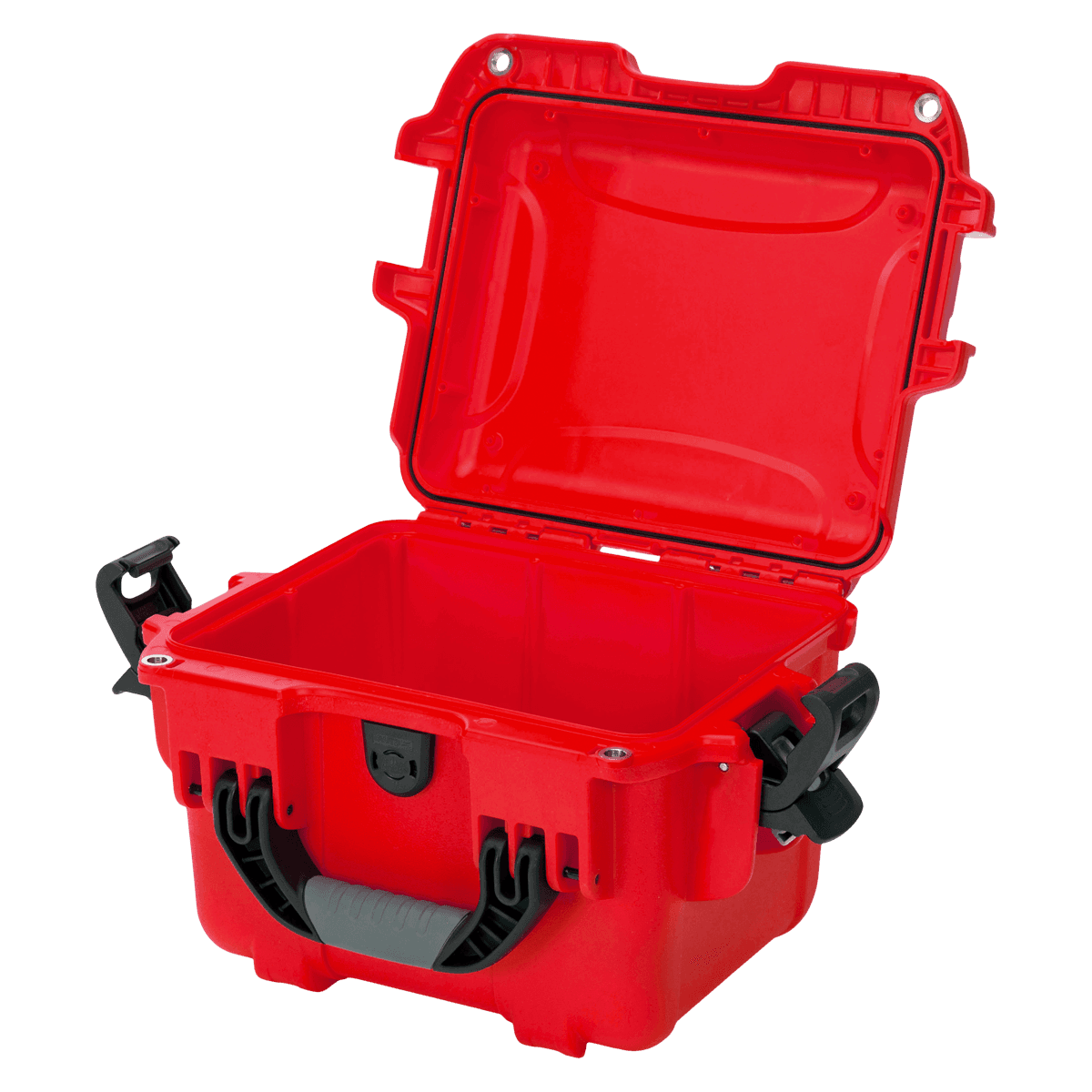 Nanuk 908 Waterproof Hard Case, Empty, Red - Nanuk 908 Empty Red - Image 1