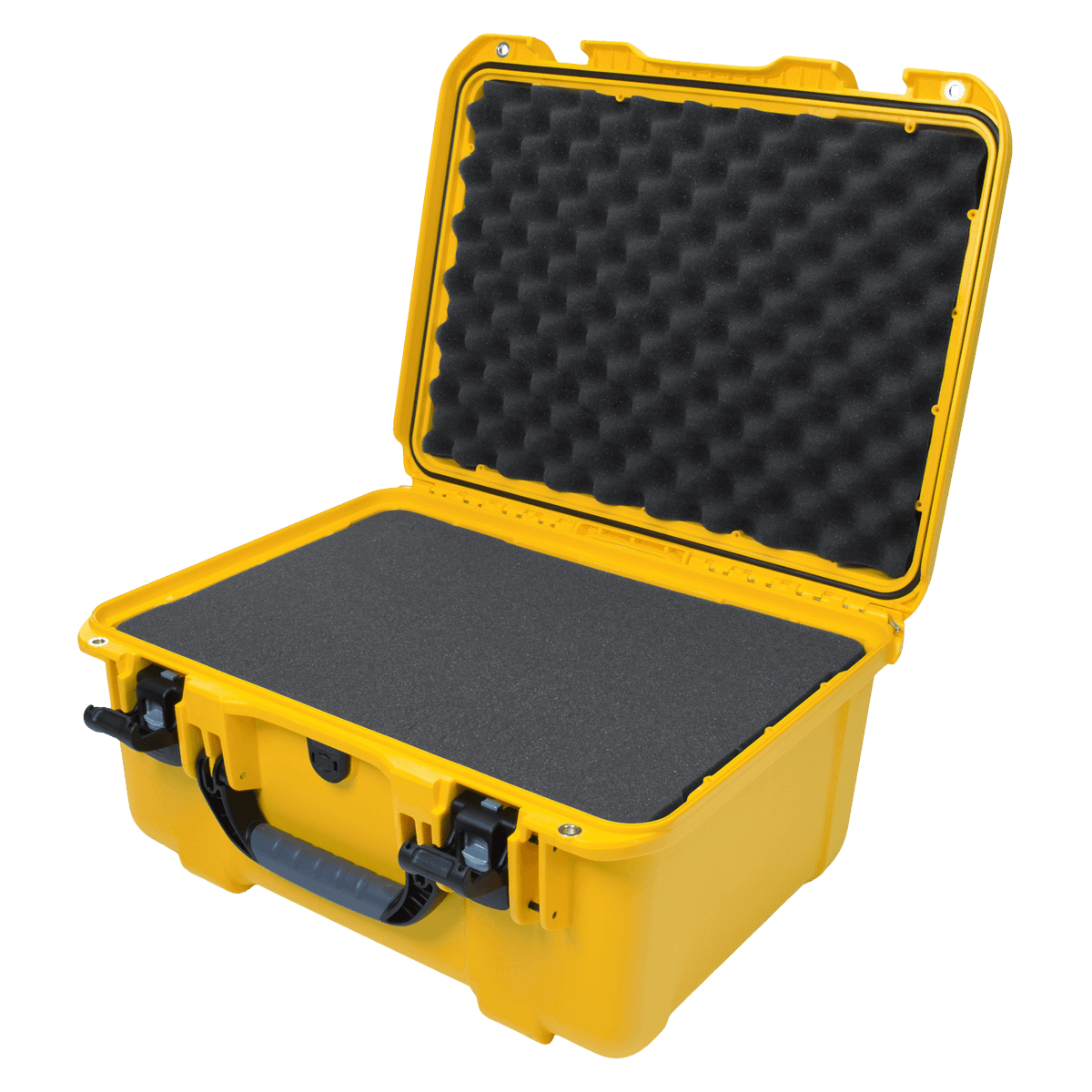 Nanuk 933 Waterproof Hard Case with Foam Insert, Yellow - Nanuk 933 w/foam Yellow - Image 1