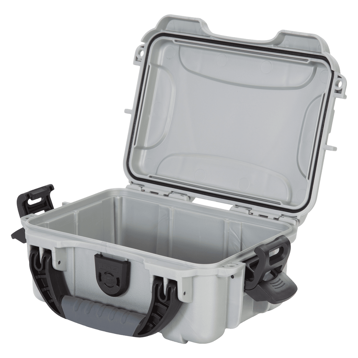 Nanuk 903 Hard Case, Silver, Empty - Nanuk 903 Silver Empty - Image 1