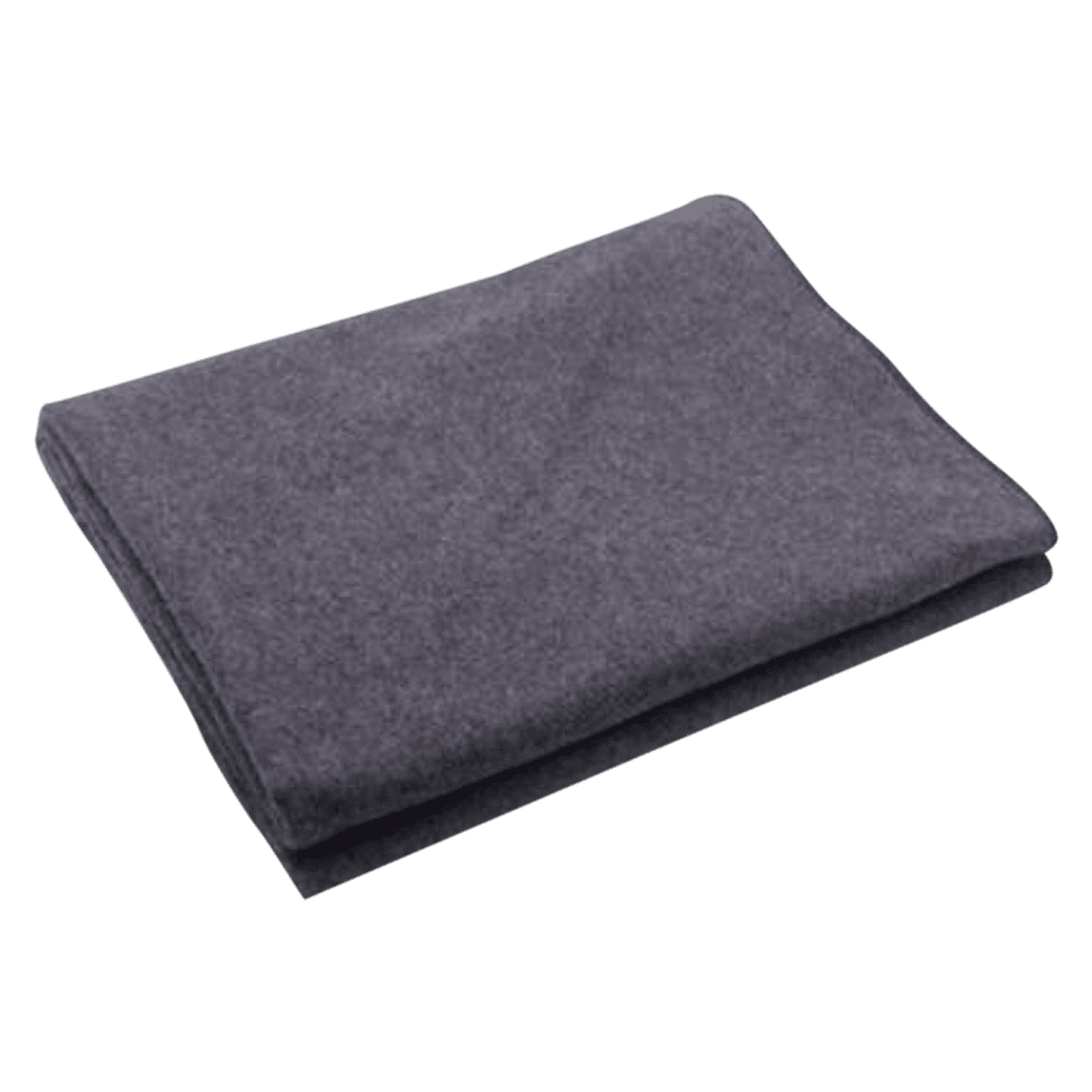 Medsource International Emergency Blanket, 50% Wool, Dark Gray, 54" x 90" - Blanket 50% Wool Gray 54x90 - Image 1