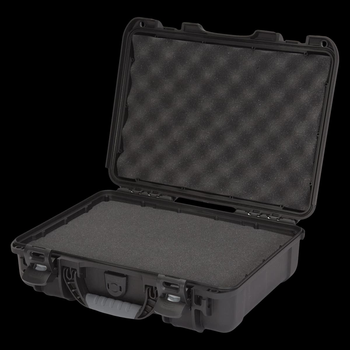 Nanuk 910 Waterproof Case with Foam, Black, 14.3 x 11.1 x 4.7 in - Nanuk 910 w/Foam Black - Image 1
