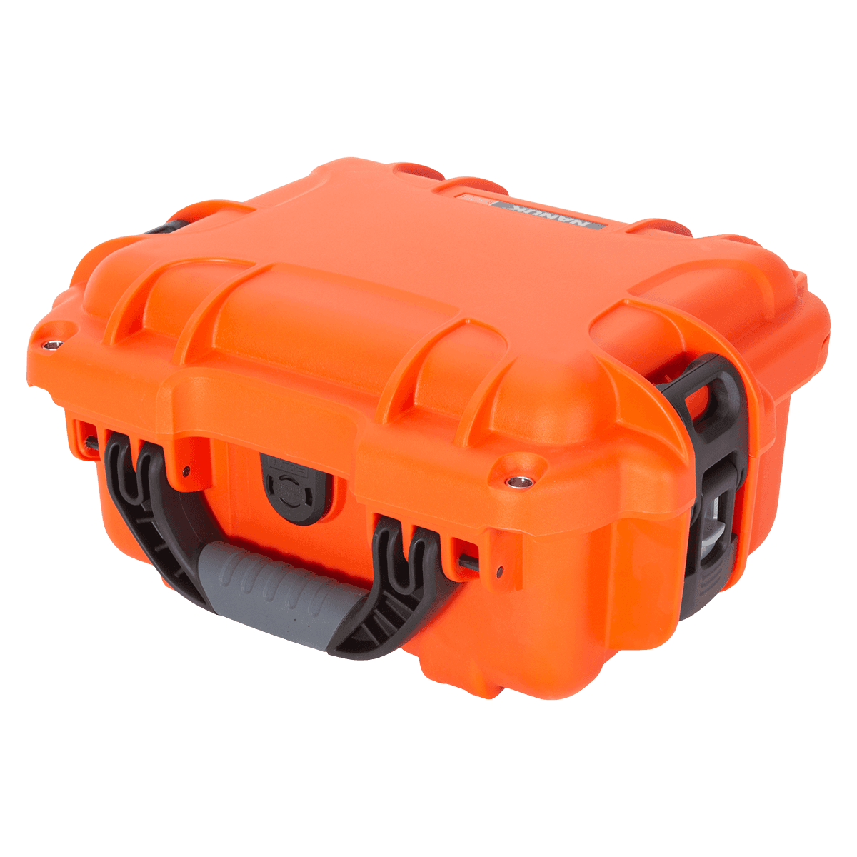 Nanuk 905 Waterproof Case with Foam, Orange, 12.5 x 10.1 x 6 in, Latch Closure, Soft Grip/Ergonomic Handle - Nanuk 905 w/foam Orange - Image 1