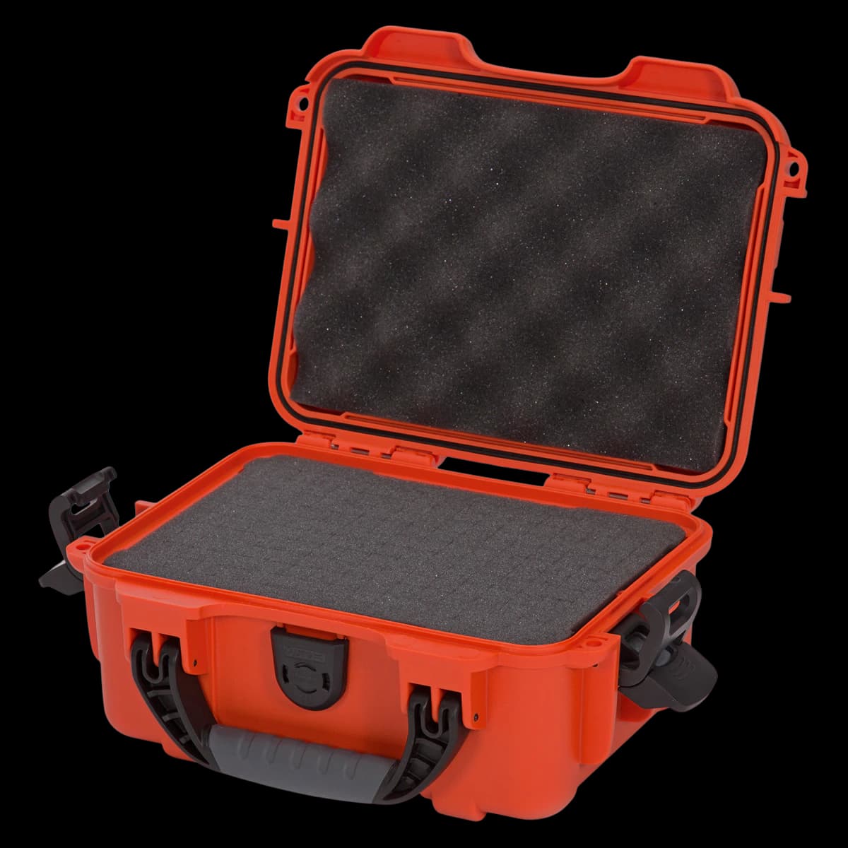 Nanuk 904 Waterproof Case with Foam, Orange, 10.2 x 7.9 x 4.5 in - Nanuk 904 w/Foam Orange - Image 1