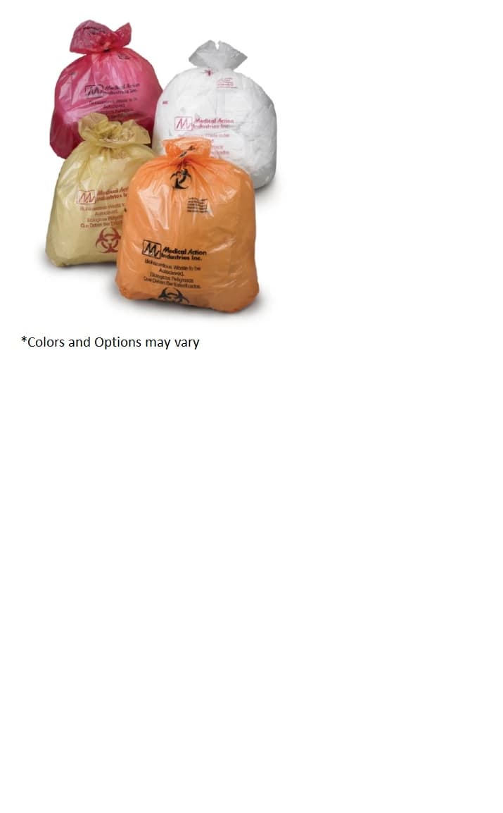 Medegen Autoclave Bag, 25 in x 35 in, Red, 200/Case - Bag Autoclave 25x35 - Image 1