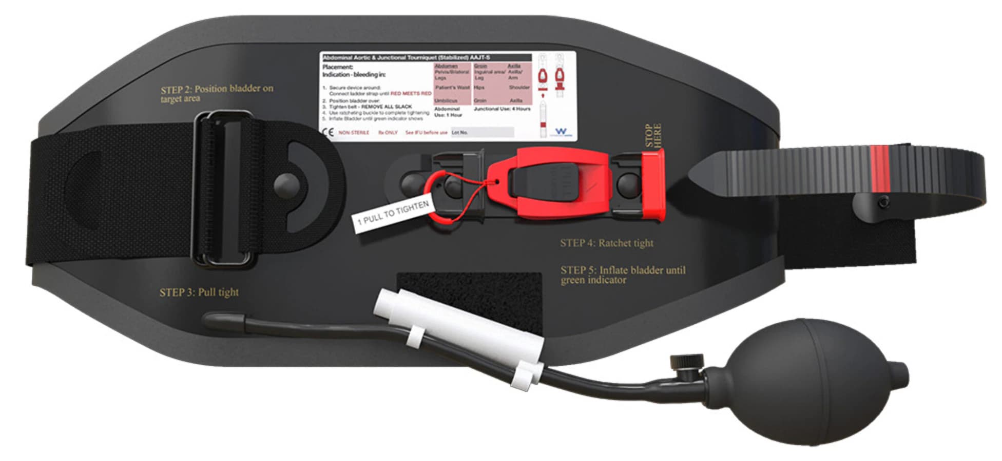 Compression Works Junctional Emergency Treatment Tourniquet (JETT) - Junctional Tourniquet - Image 1