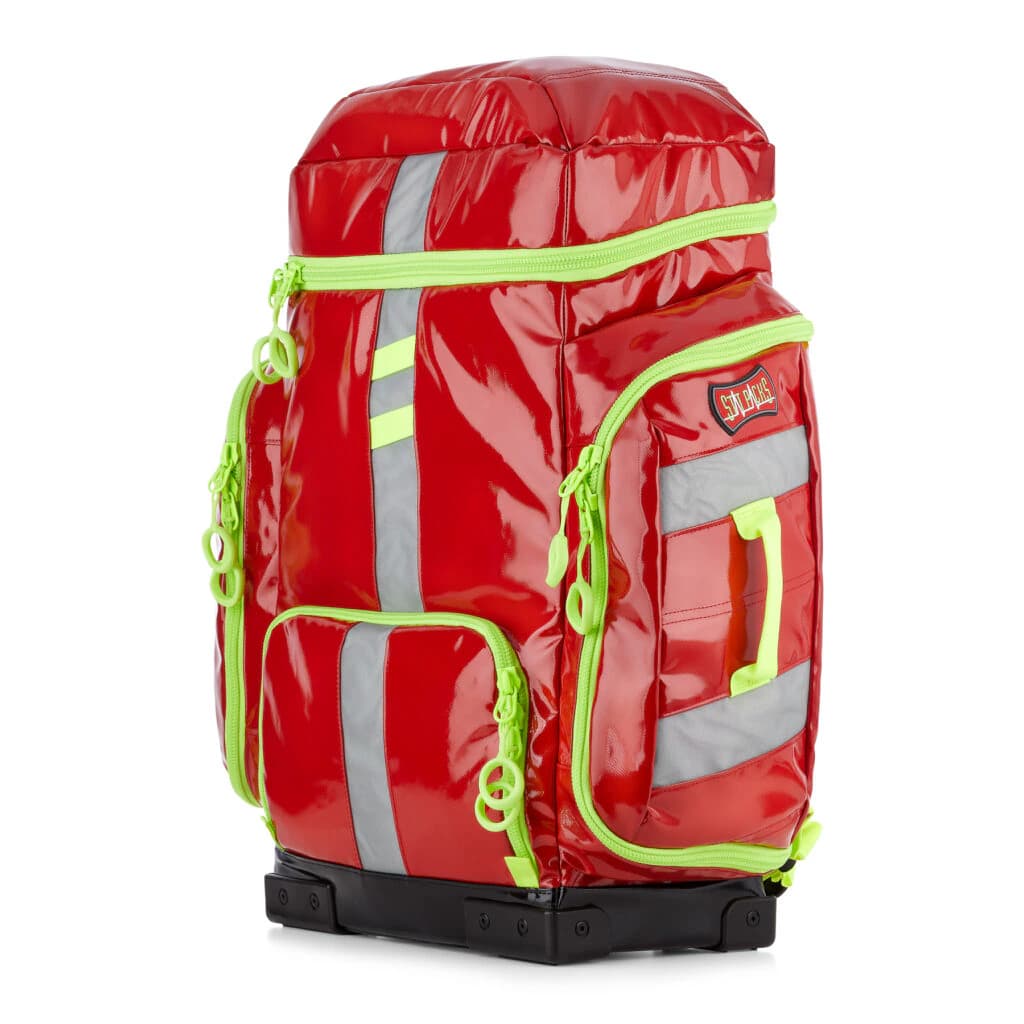 StatPacks G3 Clinician Bag with Airway, IV, and Medication Modules, Red - G3 Clinician w/ Airway, IV, Me - Image 1