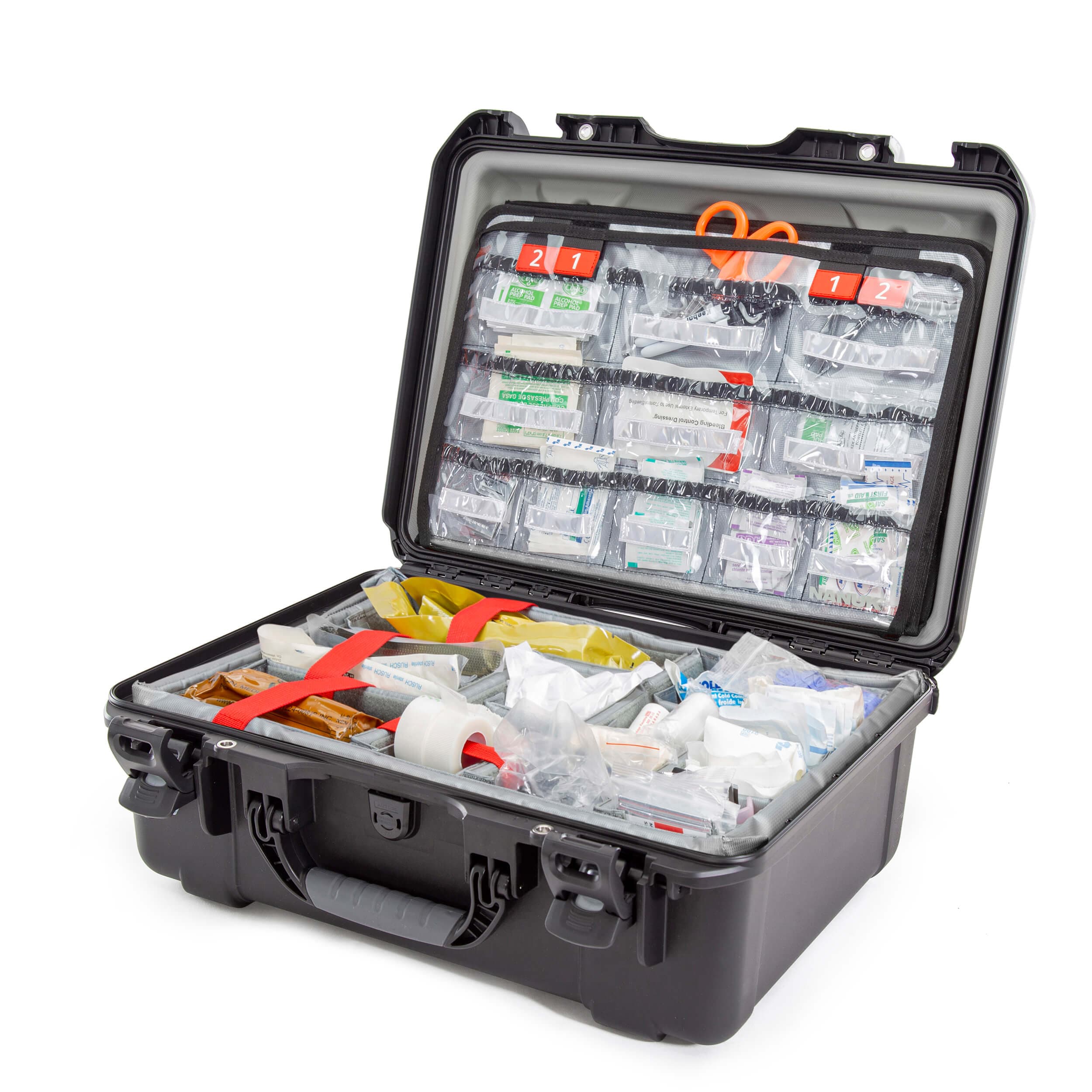 Nanuk Padded Divider Lid Organizer for 945/955 Cases, EMS Lid Org - EMS Lid Org, Div for 945/955 - Image 1
