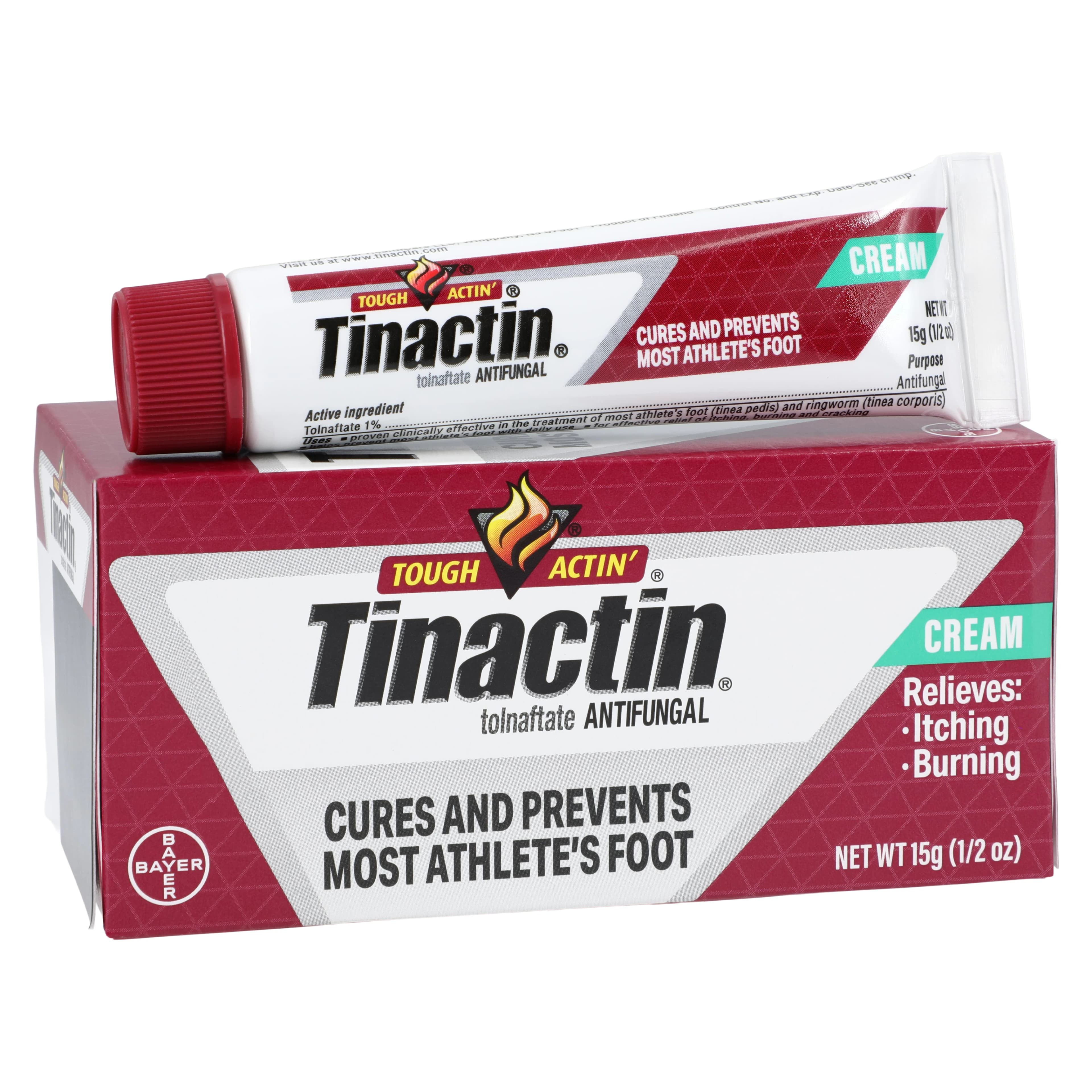 Tinactin Athlete's Foot Cream, 15 g Tube - Tinactin Athl/Ft Cream 15GM - Image 1