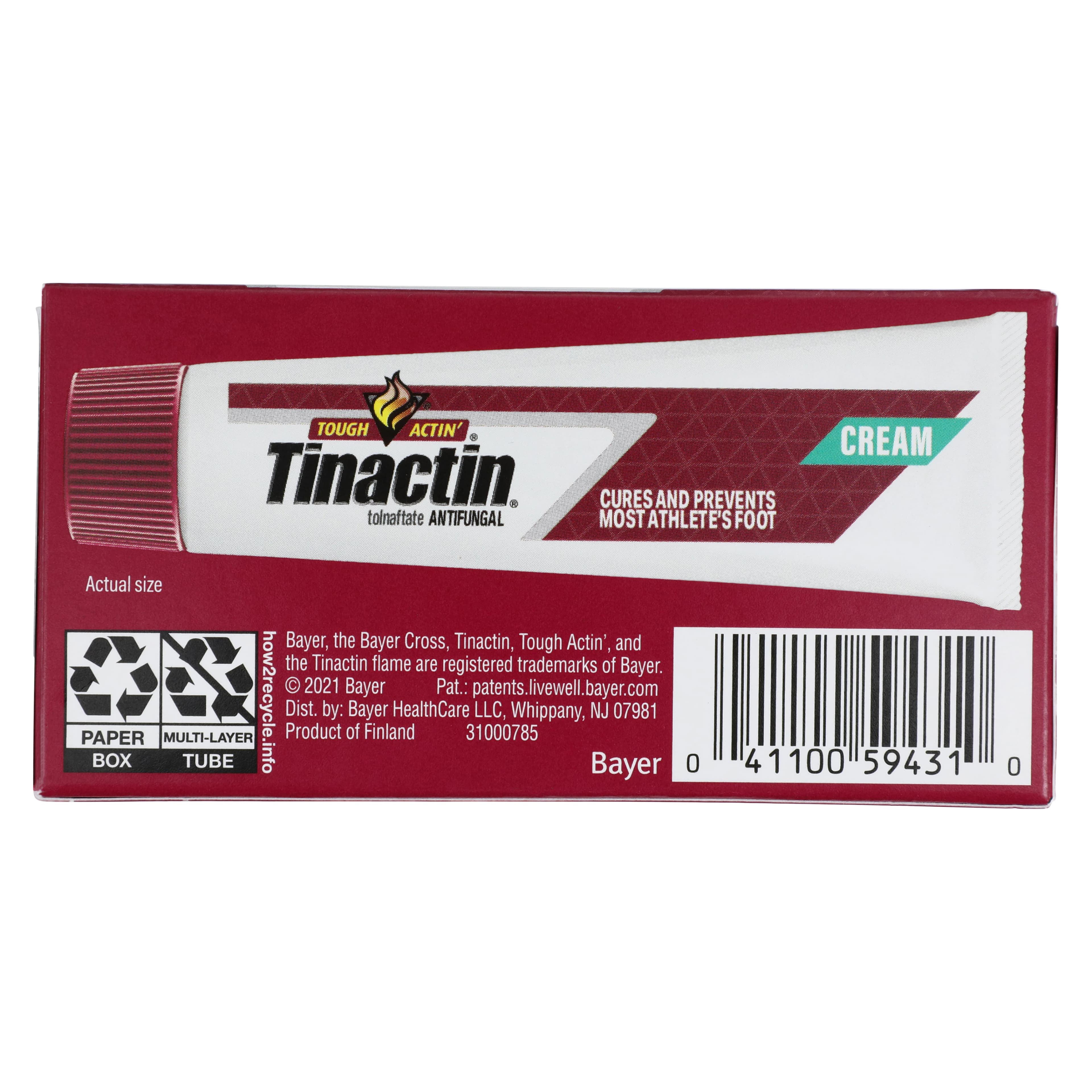 Tinactin Athlete's Foot Cream, 15 g Tube thumbnail 7