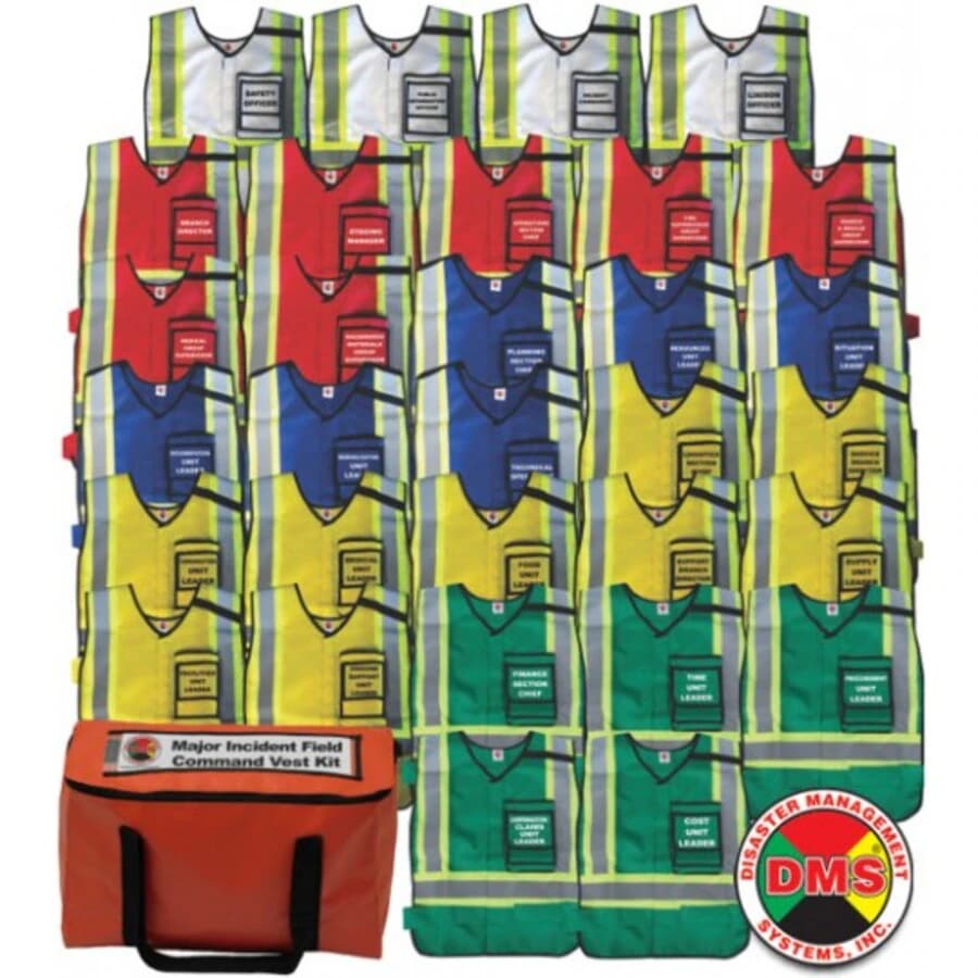 Mass Casualty Vest Kit, Multi-Color, One Size Fits Most - Mass Casualty Vest Kit - Image 1