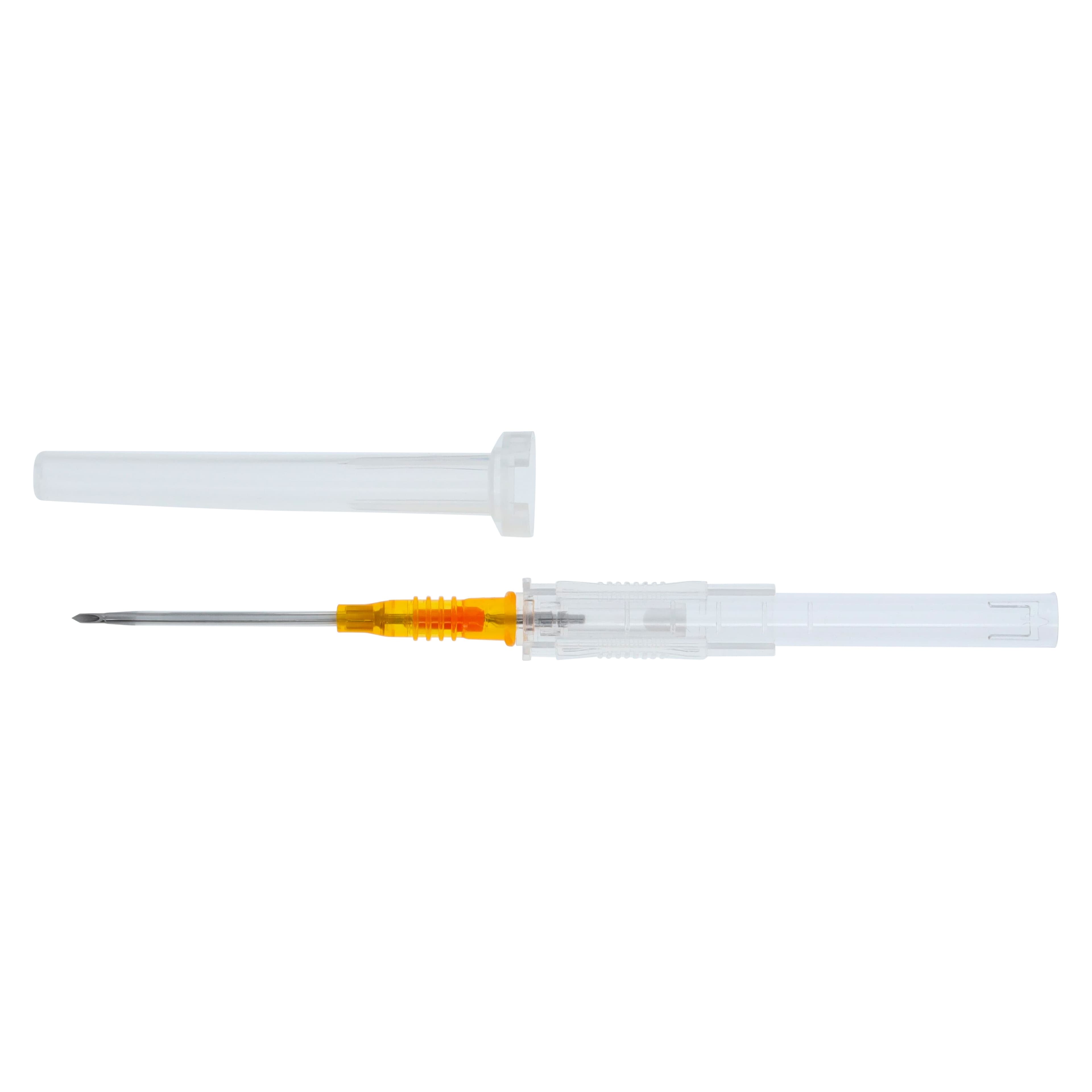 ClearSafe BC Safety IV Catheter, 14 Gauge, 1-1/4", Sterile, Sliding Safety Needle, 50/Box thumbnail 3