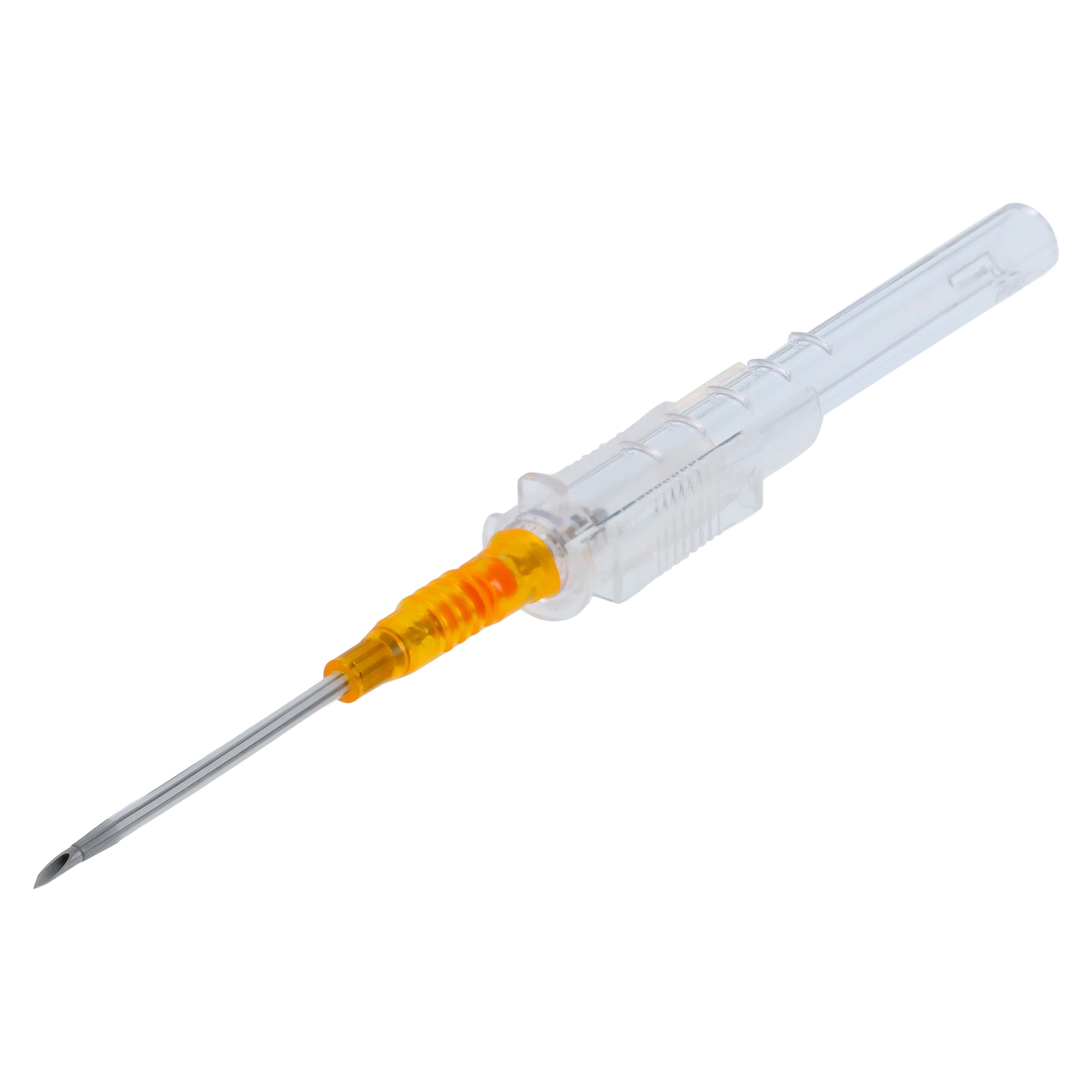 ClearSafe BC Safety IV Catheter, 14 Gauge, 1-1/4", Sterile, Sliding Safety Needle, 50/Box thumbnail 4