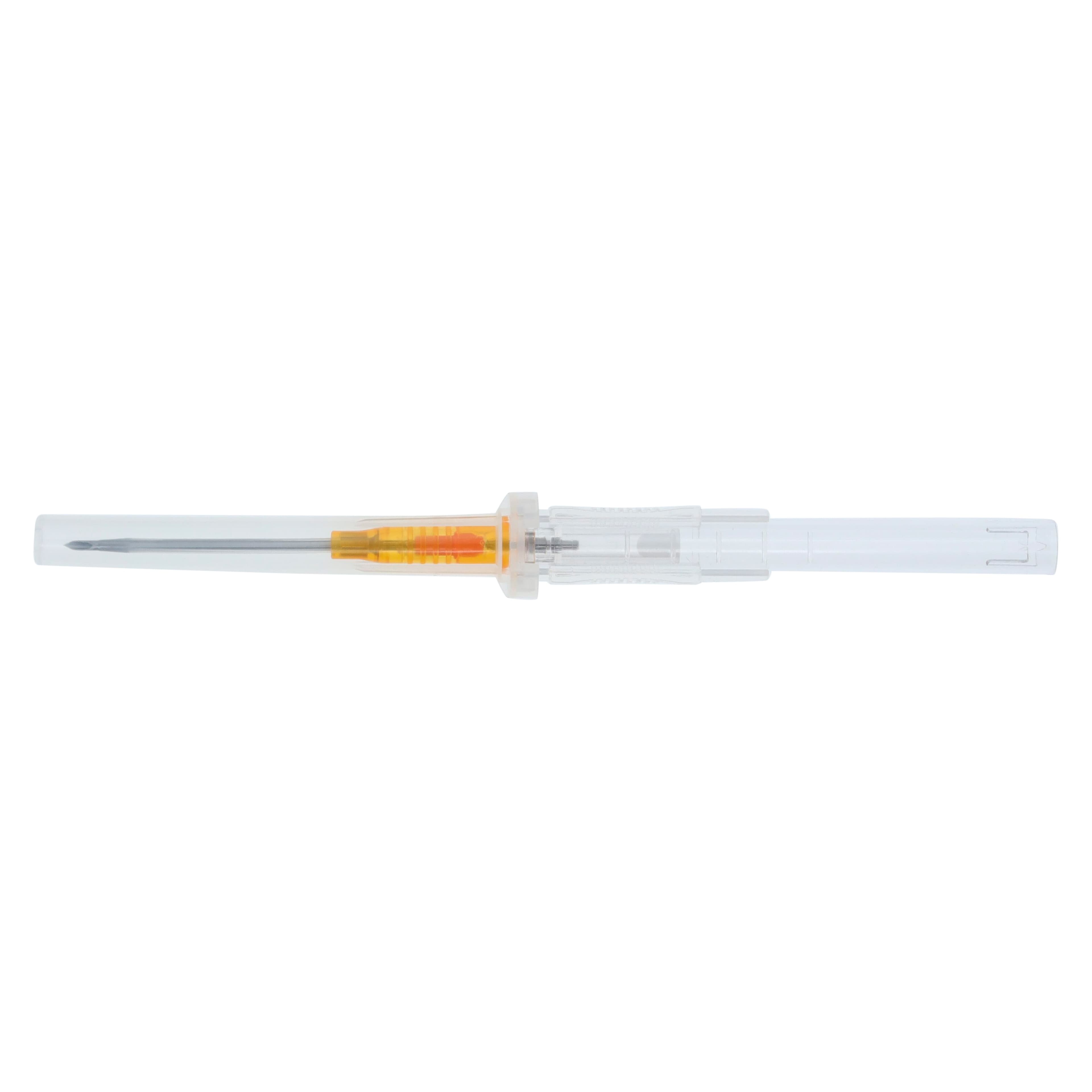 ClearSafe BC Safety IV Catheter, 14 Gauge, 1-1/4", Sterile, Sliding Safety Needle, 50/Box thumbnail 6