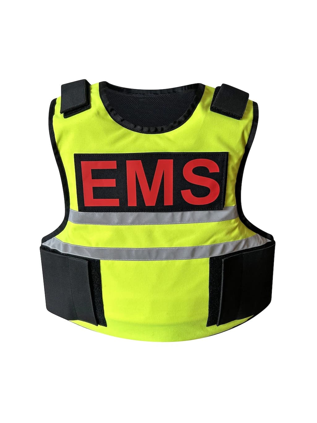 EMS Ballistic Vest Hi-Vis, High Visibility Yellow, Size XL - EMS Ballistic Vest Hi-Vis - Image 1