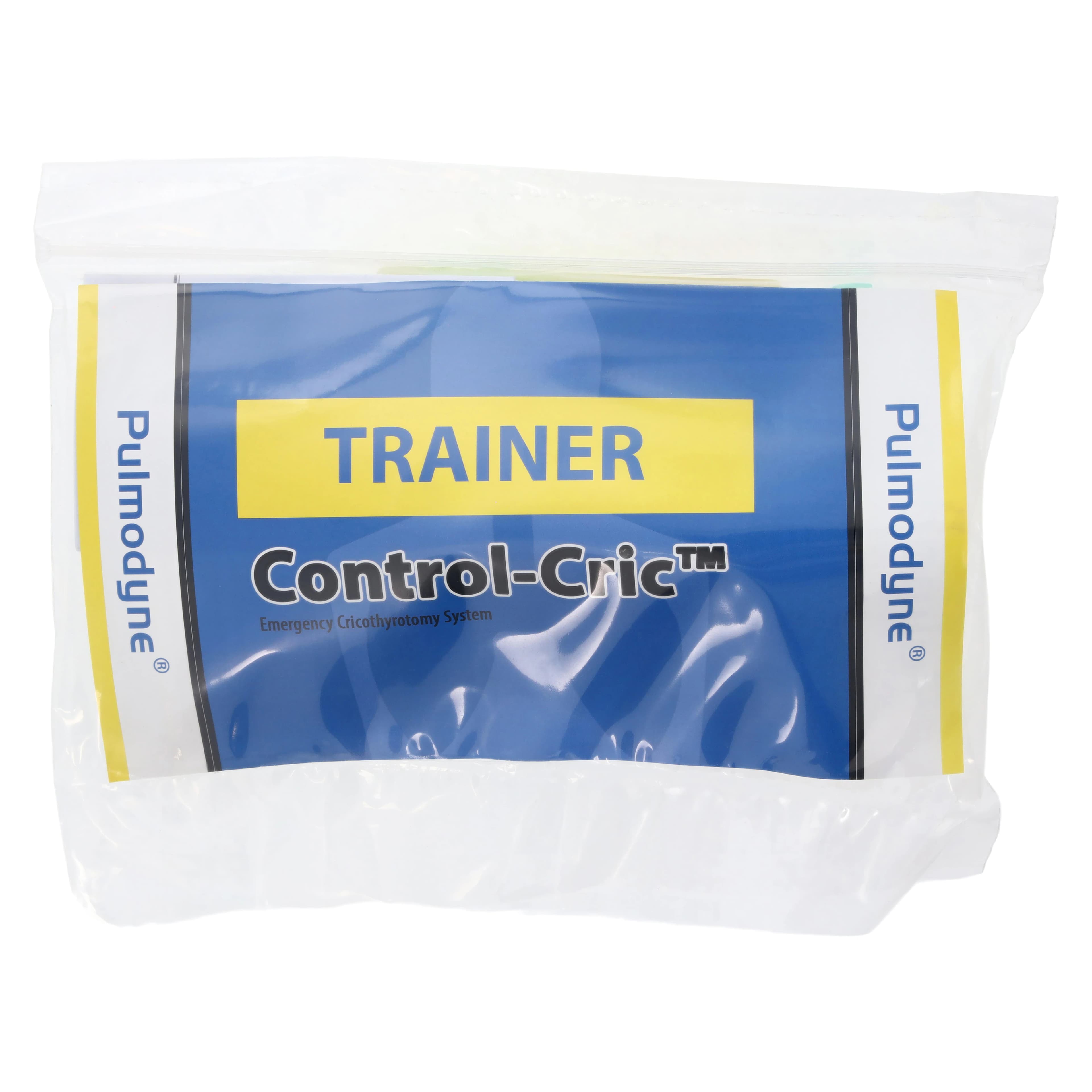 Pulmodyne Control-Cric Cricothyrotomy Training Kit with Cric-Knife, Cric-Key, Neck Strap, Syringe, BVM Wedge, and Extension Tubing, Non-Sterile, Each - Control Cric Training Kit - Image 1
