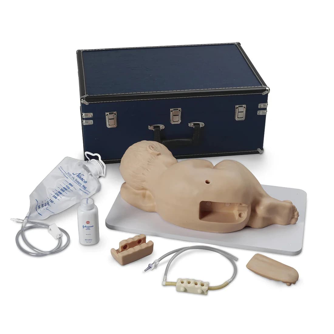 Life/form Lumbar Puncture Simulation Kit, Pediatric, with Pad, Spinal Tubing, IV Bag, Carry Case, LF01021U - Lumbar Puncture Simulator - Image 1
