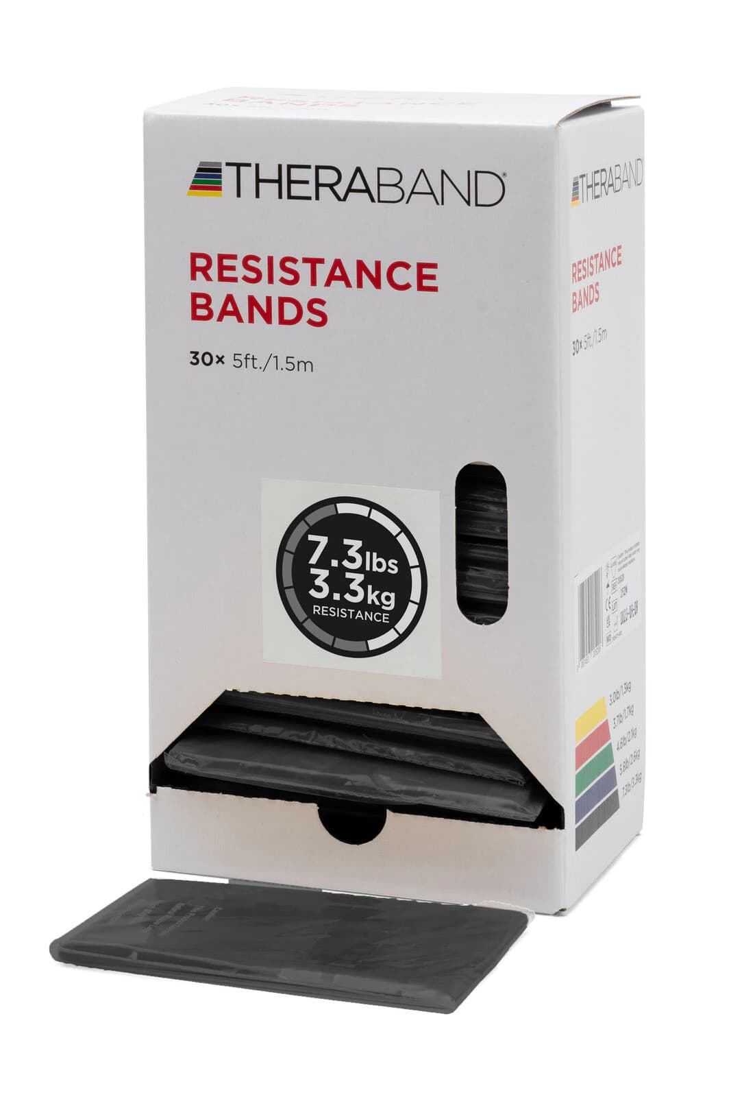 TheraBand Resistance Bands Level 1 (Yellow), 30/Package - TB Resist Bands Lvl 1 - Image 1