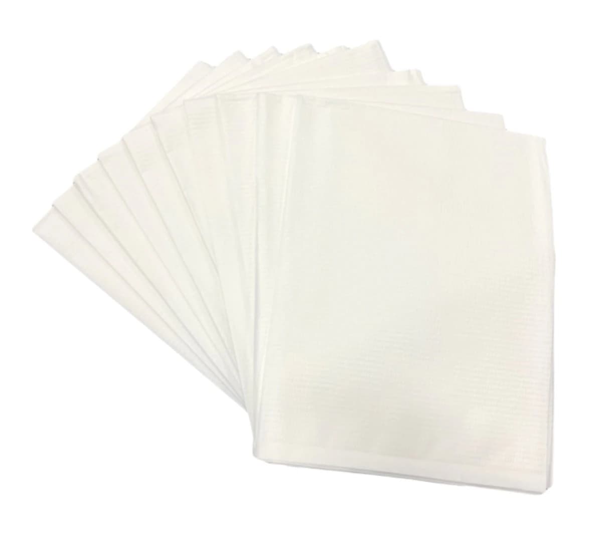 Taylor Healthcare Pillowcase, Tissue/Poly, White, Disposable, Impervious, 21 in x 30 in, Non-Sterile, 100/Case - Pillowcase Tis/Poly White Disp - Image 1