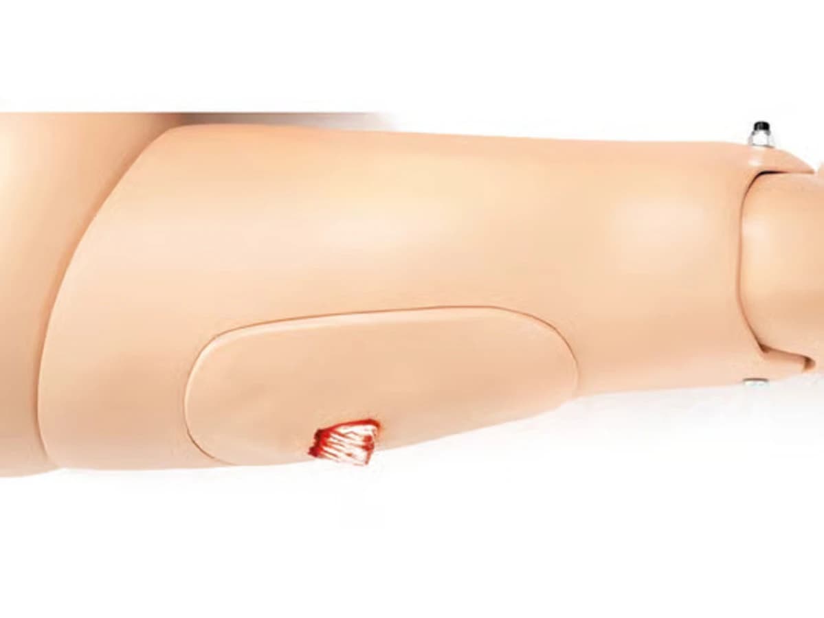 Laerdal Resusci Thigh Bleeding Control Trainer, Light Skin, Adult - Resusci Thigh Bleeding - Image 1